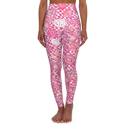 The Power Within High Waisted Yoga Leggings - XS - All Over Prints