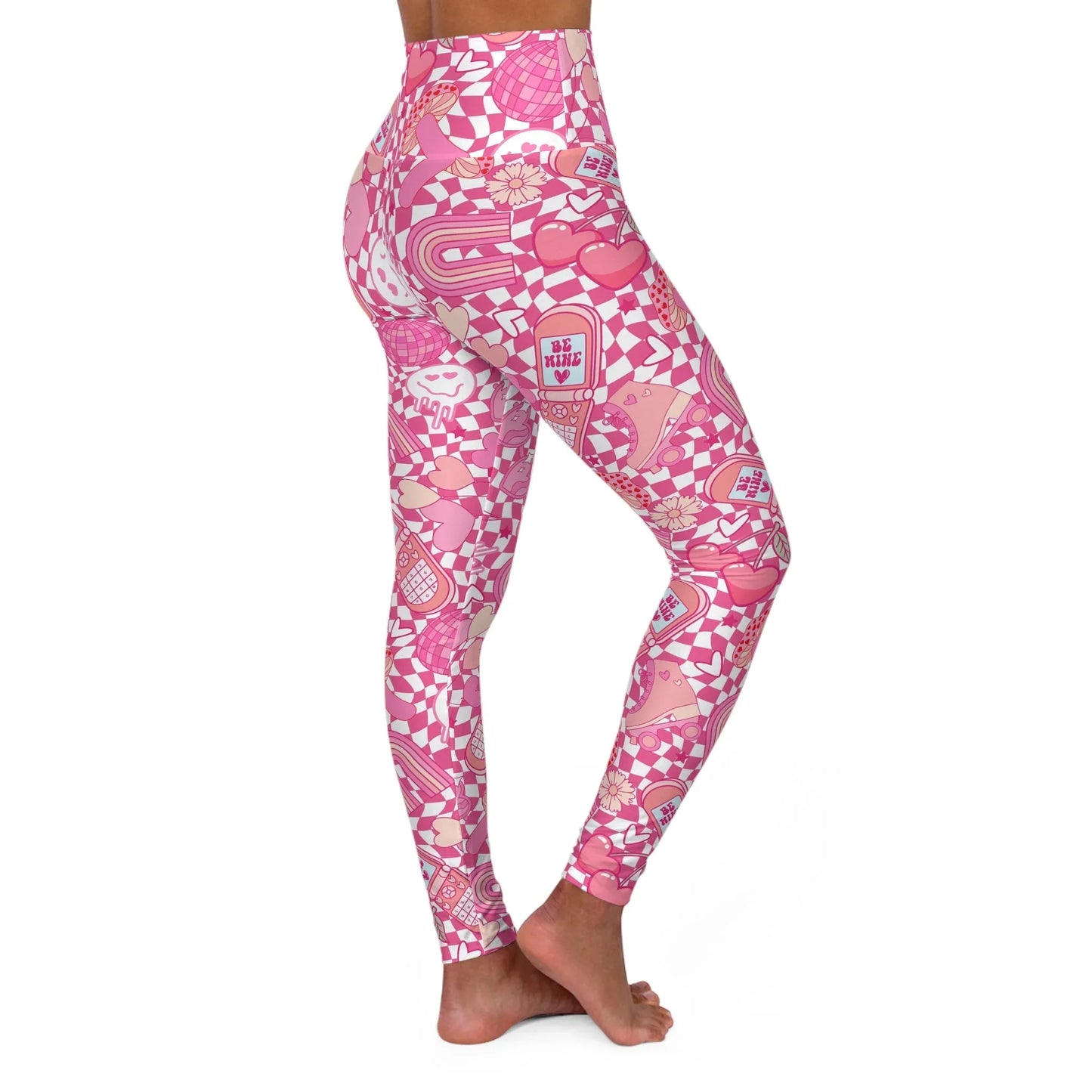The Power Within High Waisted Yoga Leggings - All Over Prints