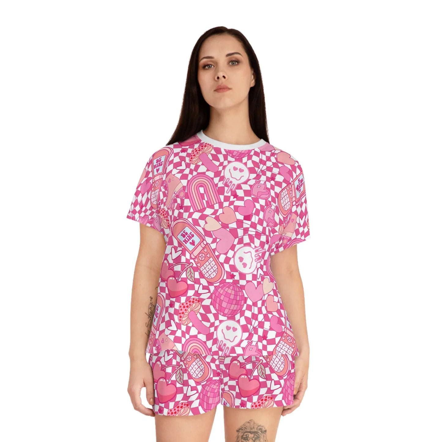 The Power Within Short Pajama Set - All Over Prints