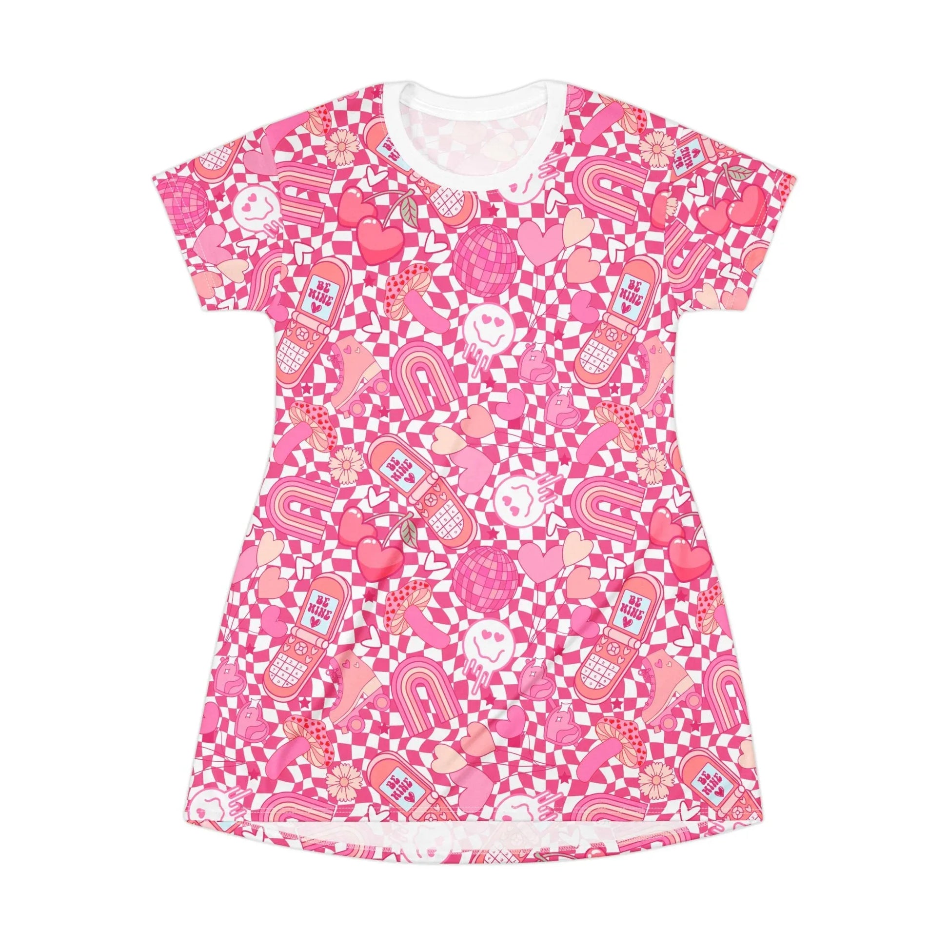 The Power Within T-Shirt Dress - XS - All Over Prints