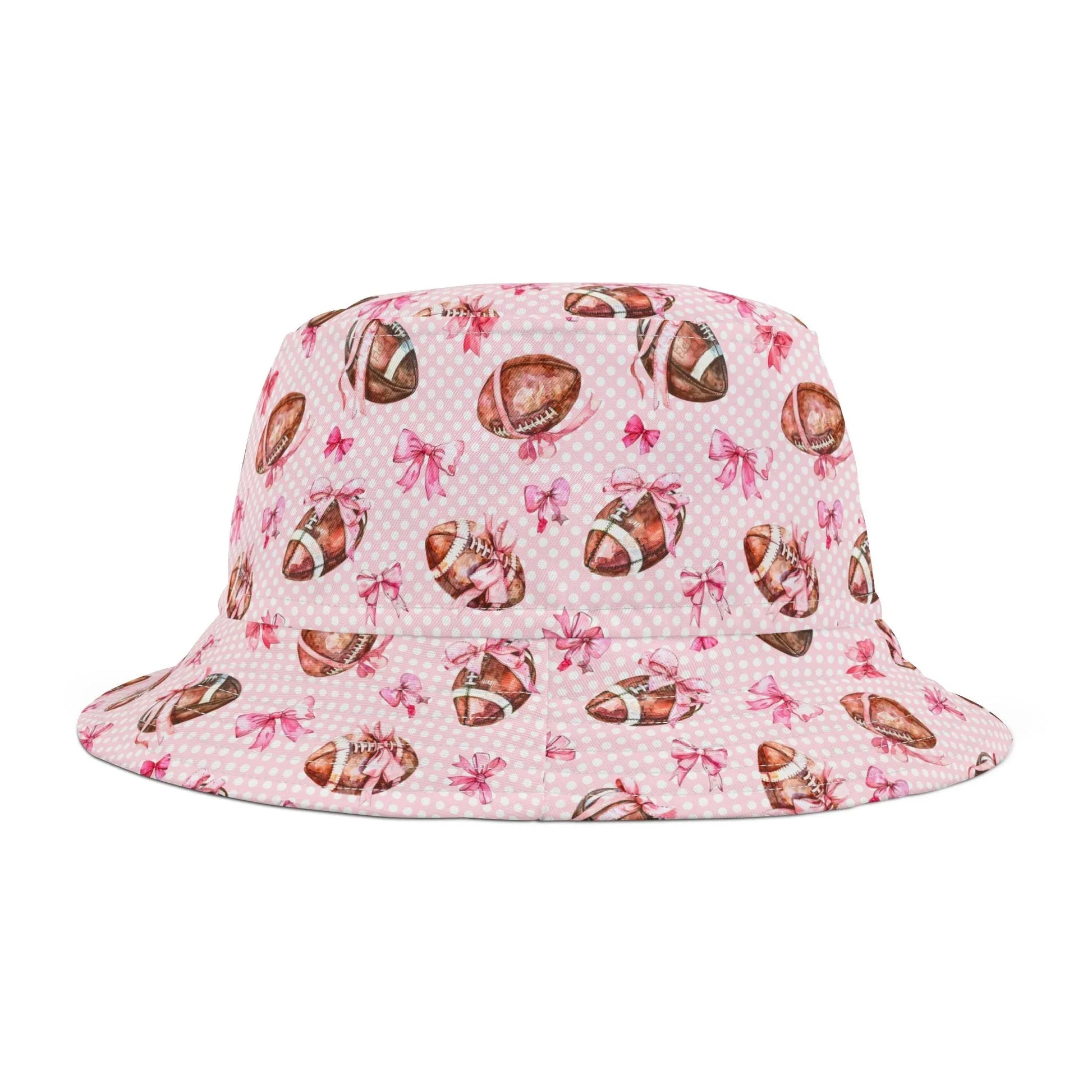 Touchdown Custom Bucket Hat - Small / White stitching - Hats
