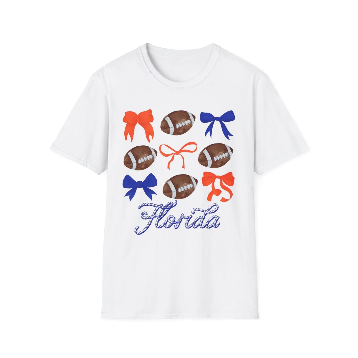 Touchdown Florida T-Shirt | Unisex - L / White