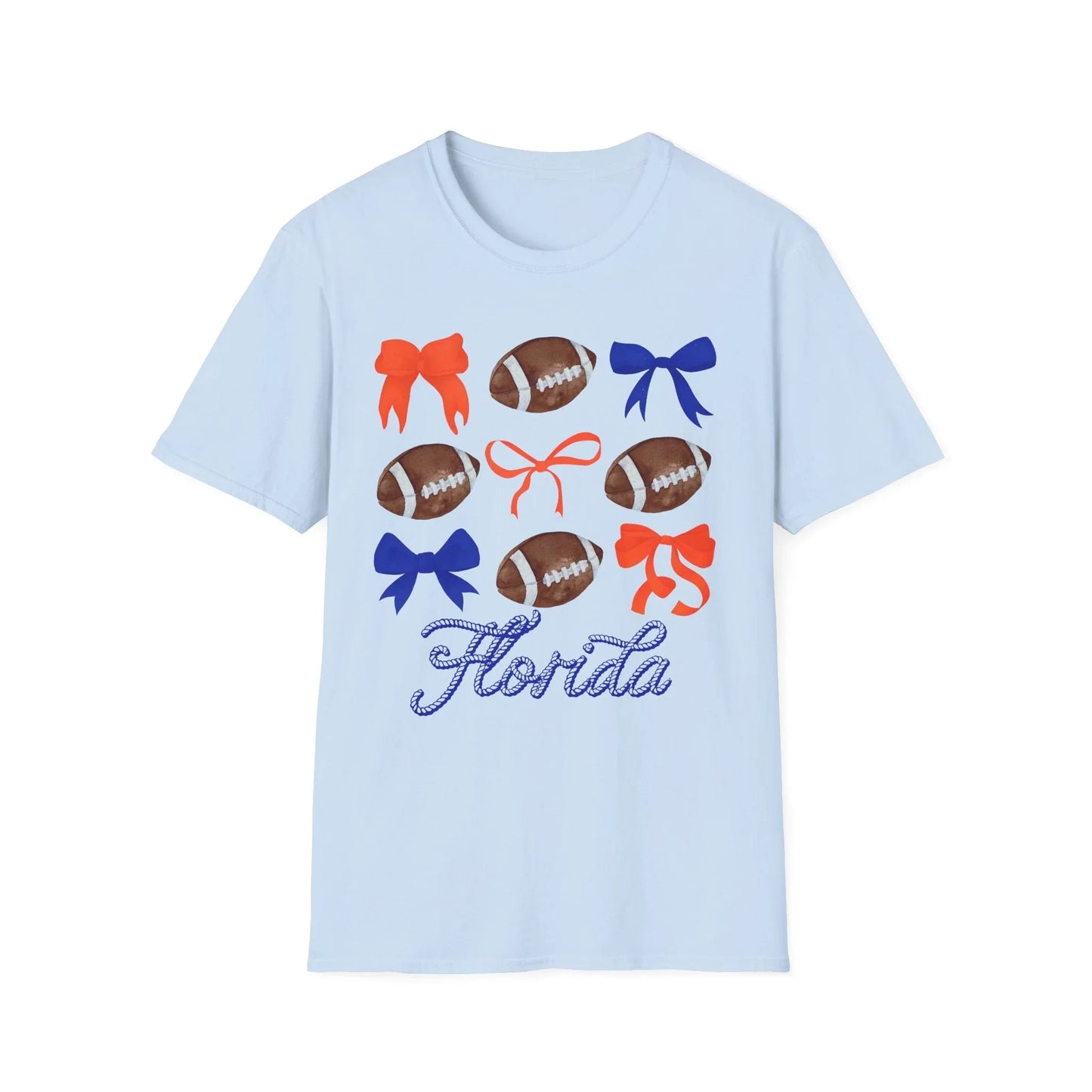 Touchdown Florida T-Shirt | Unisex - S / Light Blue