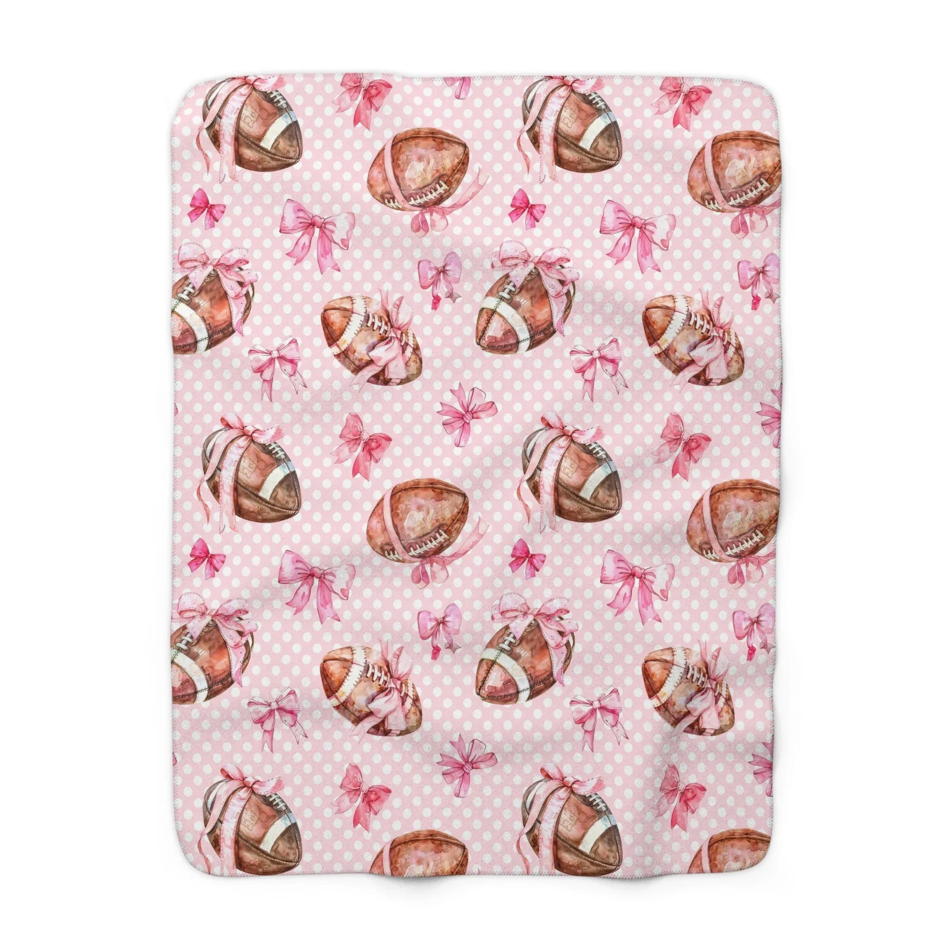 Touchdown Sherpa Fleece Blanket - 50’’ × 60’’ - Home Decor