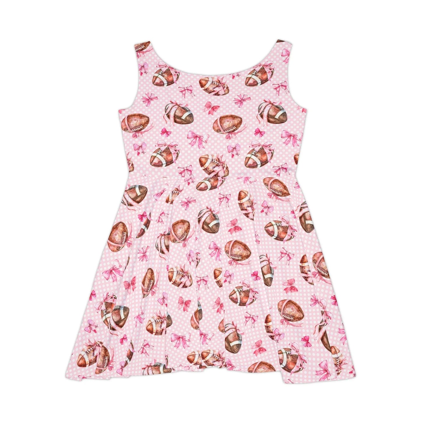 Touchdown Skater Dress - All Over Prints