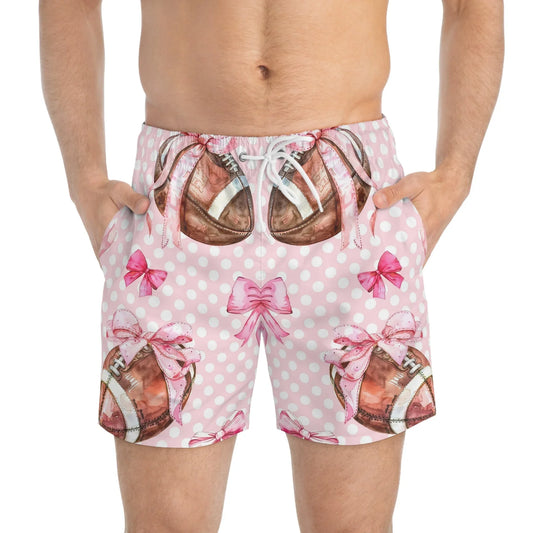 Touchdown Swim Trunks - All Over Prints