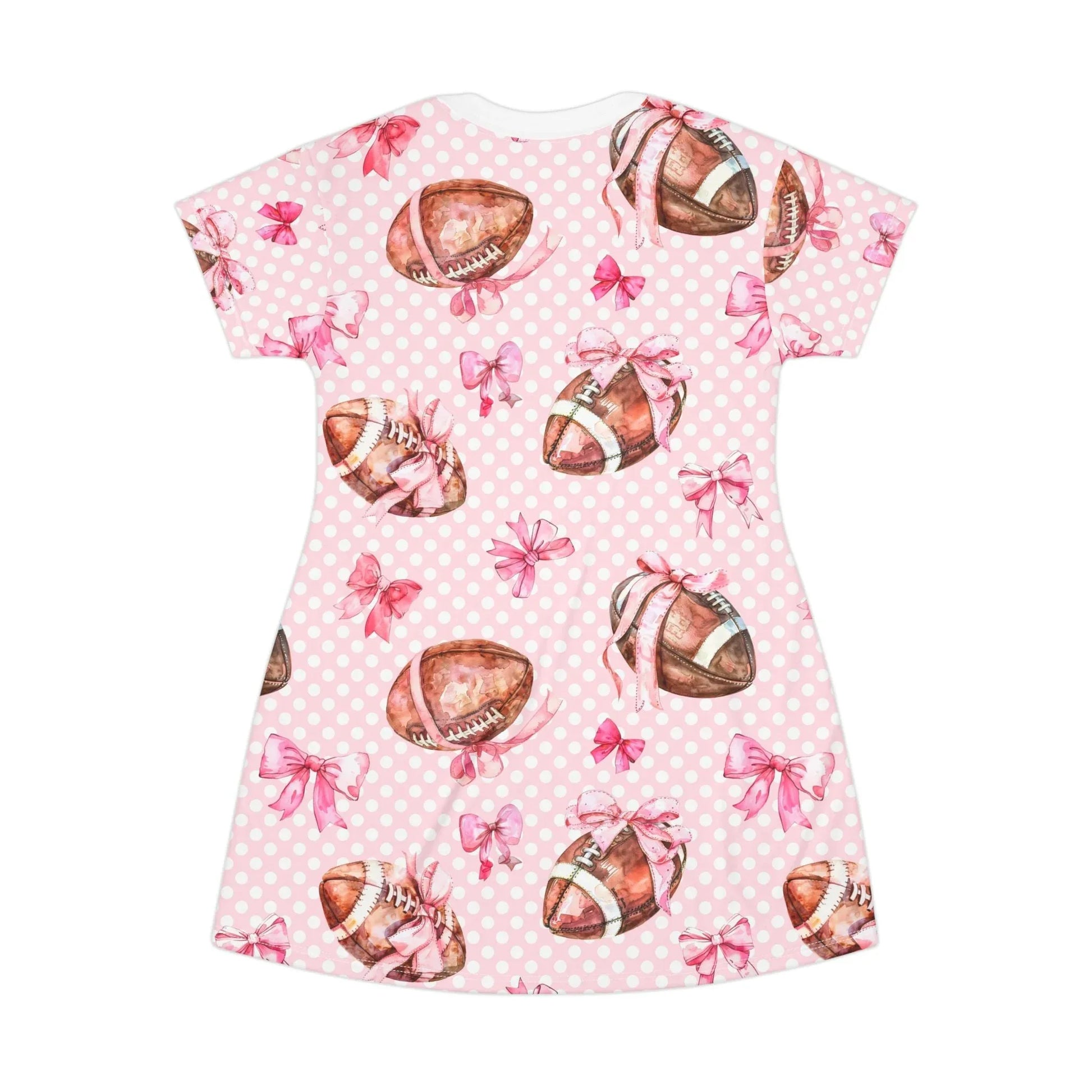 Touchdown T-Shirt Dress - All Over Prints