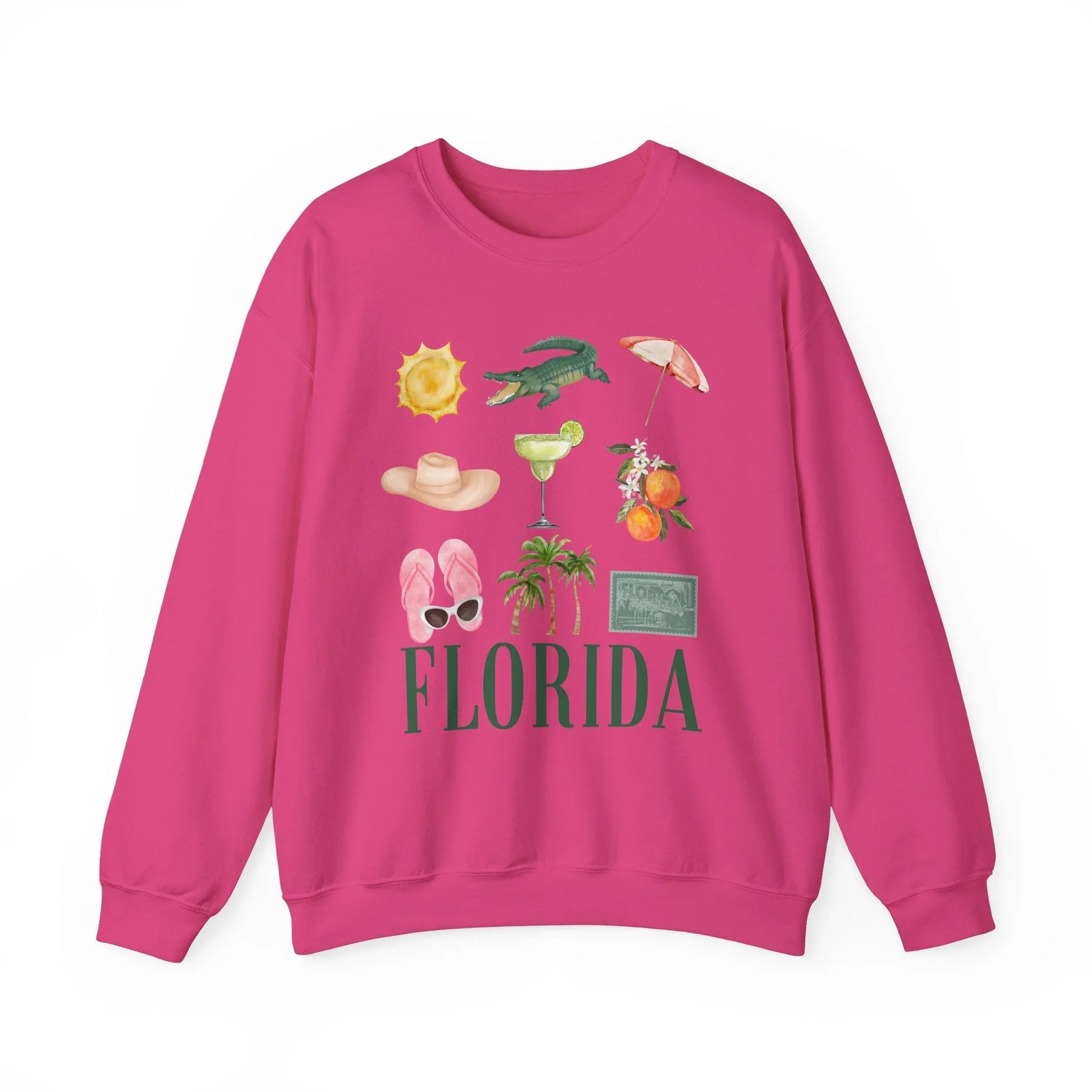 Tropical Breeze Sweatshirt | Unisex - Heliconia / S