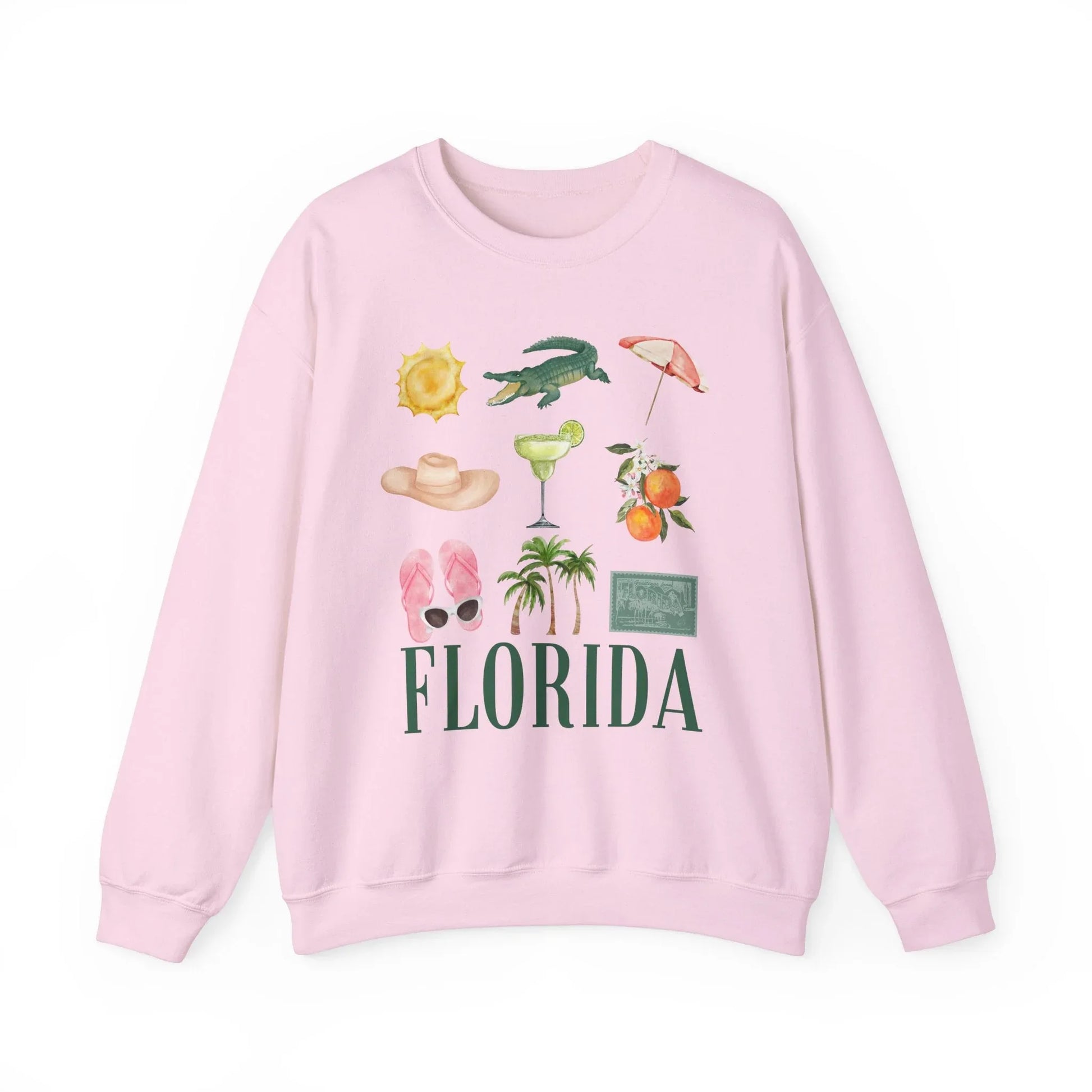 Tropical Breeze Sweatshirt | Unisex - Light Pink / S