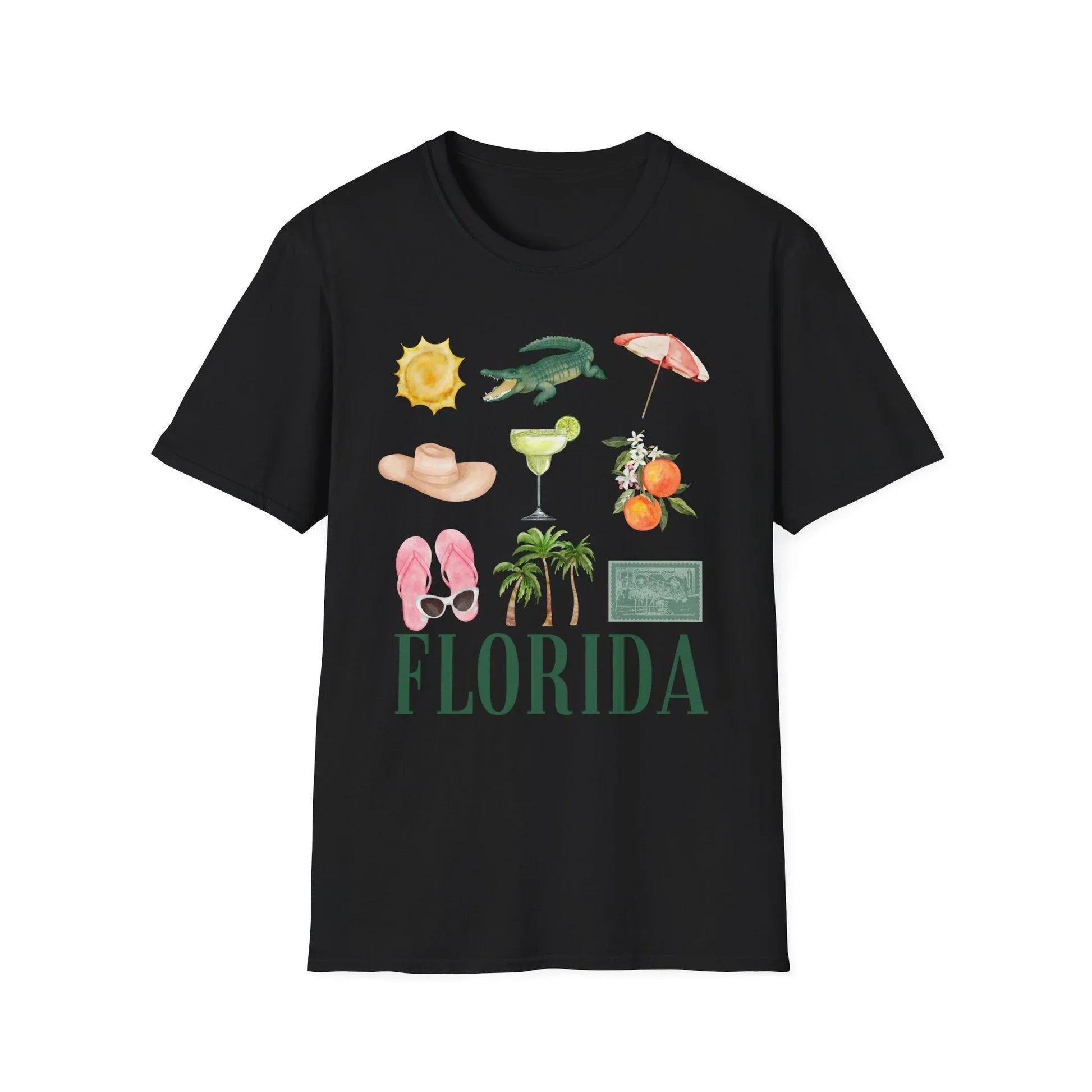 Tropical Breeze T-Shirt | Unisex - XS / Black