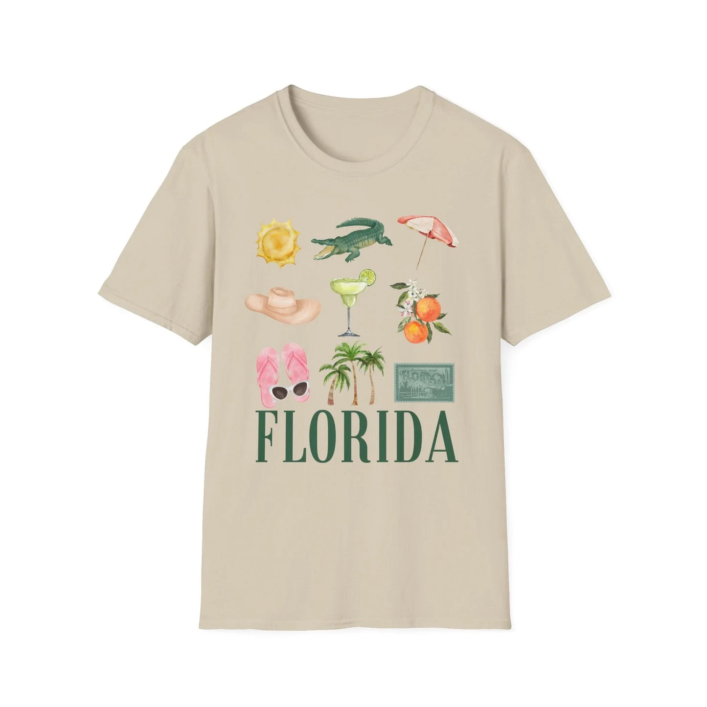 Tropical Breeze T-Shirt | Unisex - S / Sand
