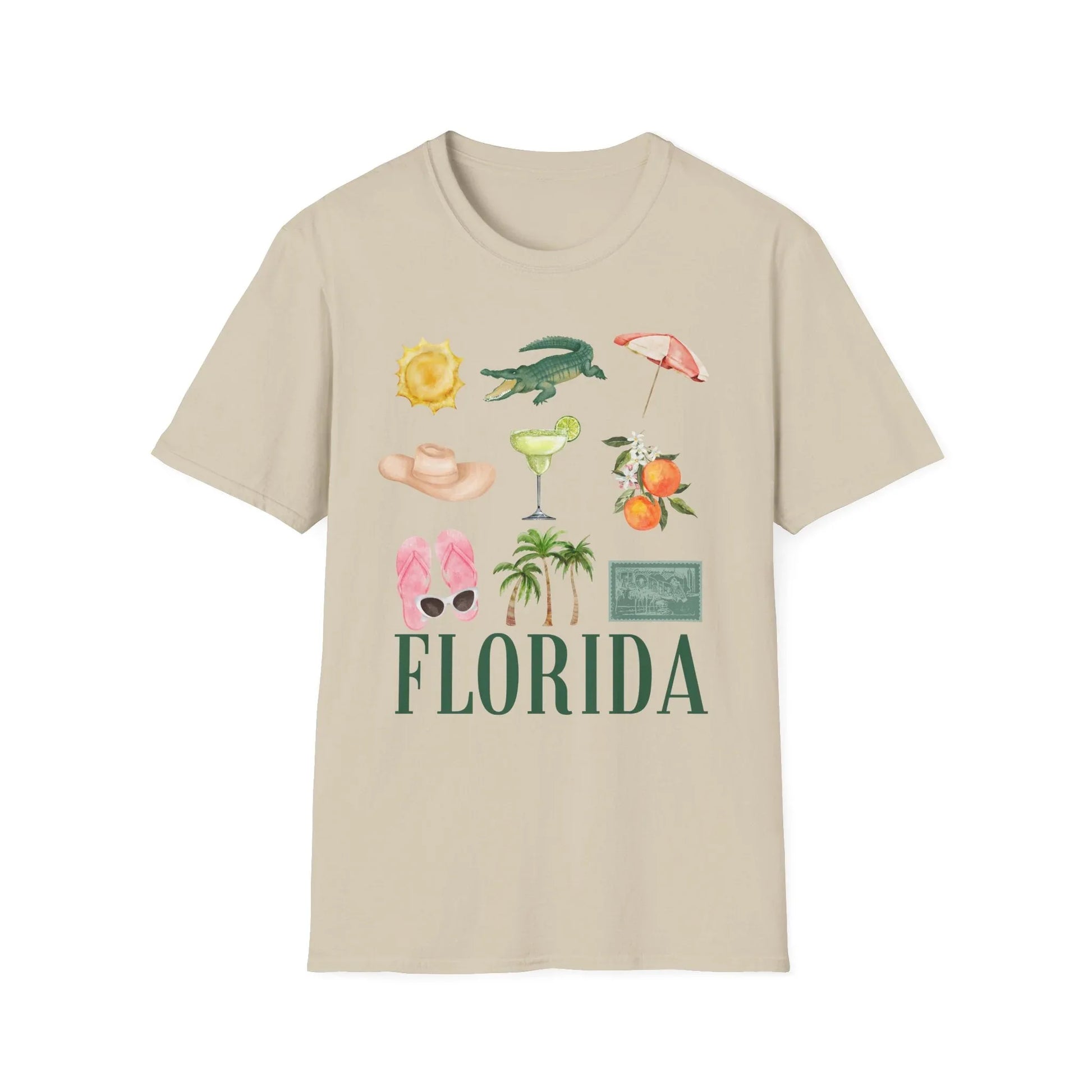 Tropical Breeze T-Shirt | Unisex - S / Sand