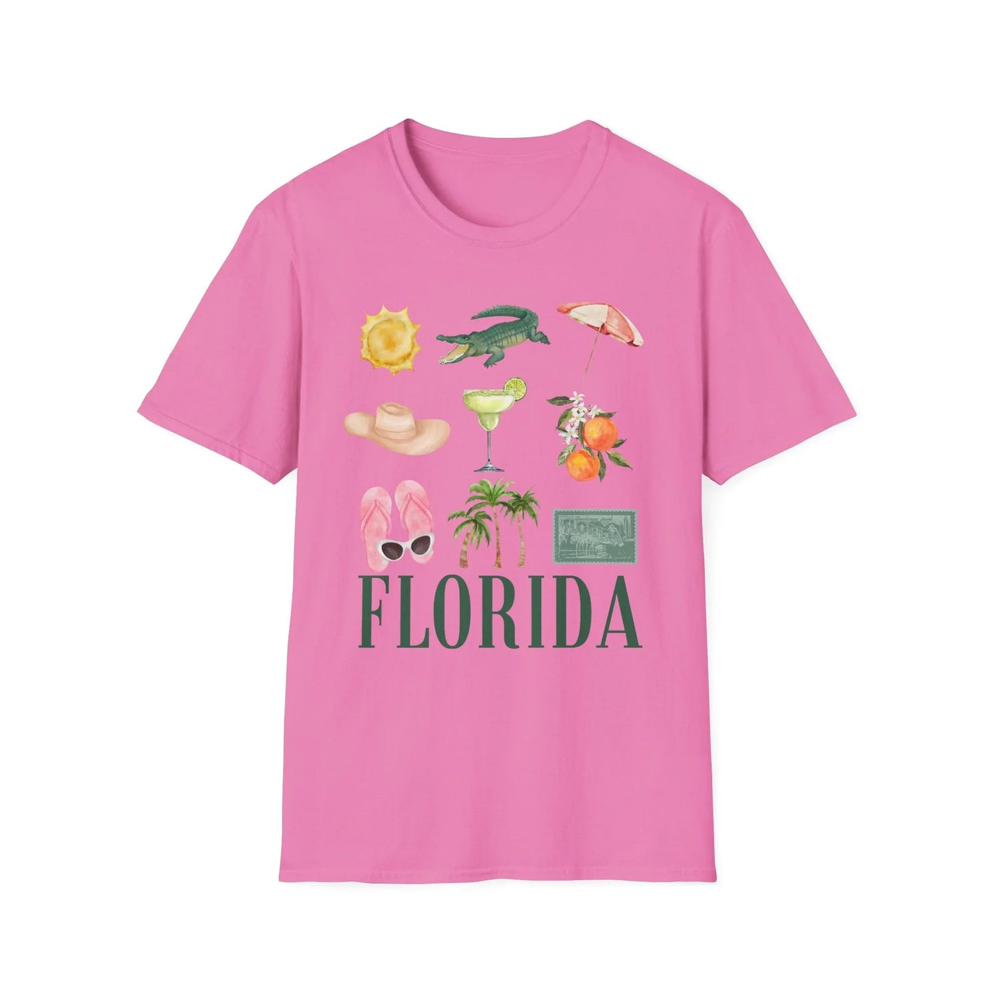 Tropical Breeze T-Shirt | Unisex - S / Azalea