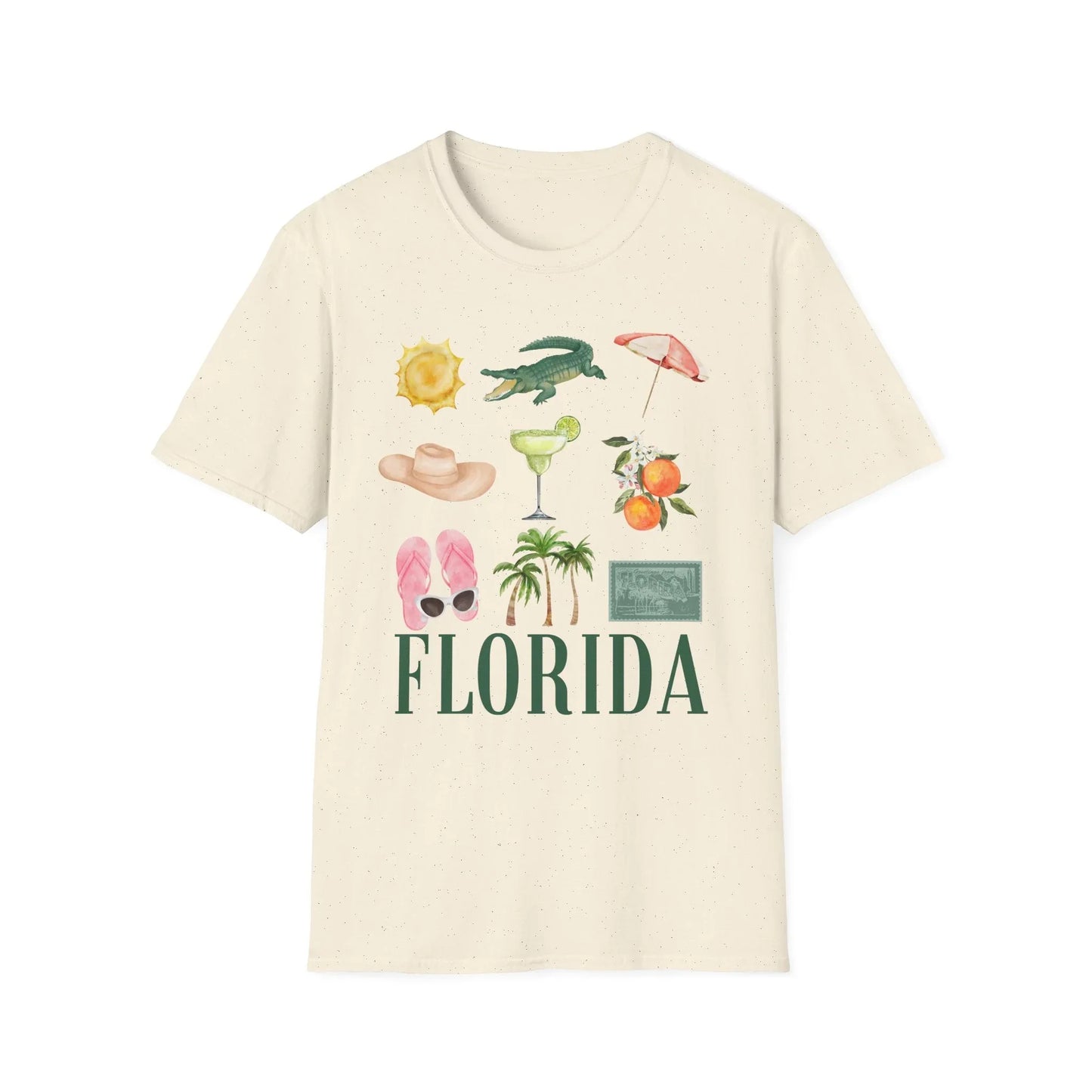 Tropical Breeze T-Shirt | Unisex - S / Natural