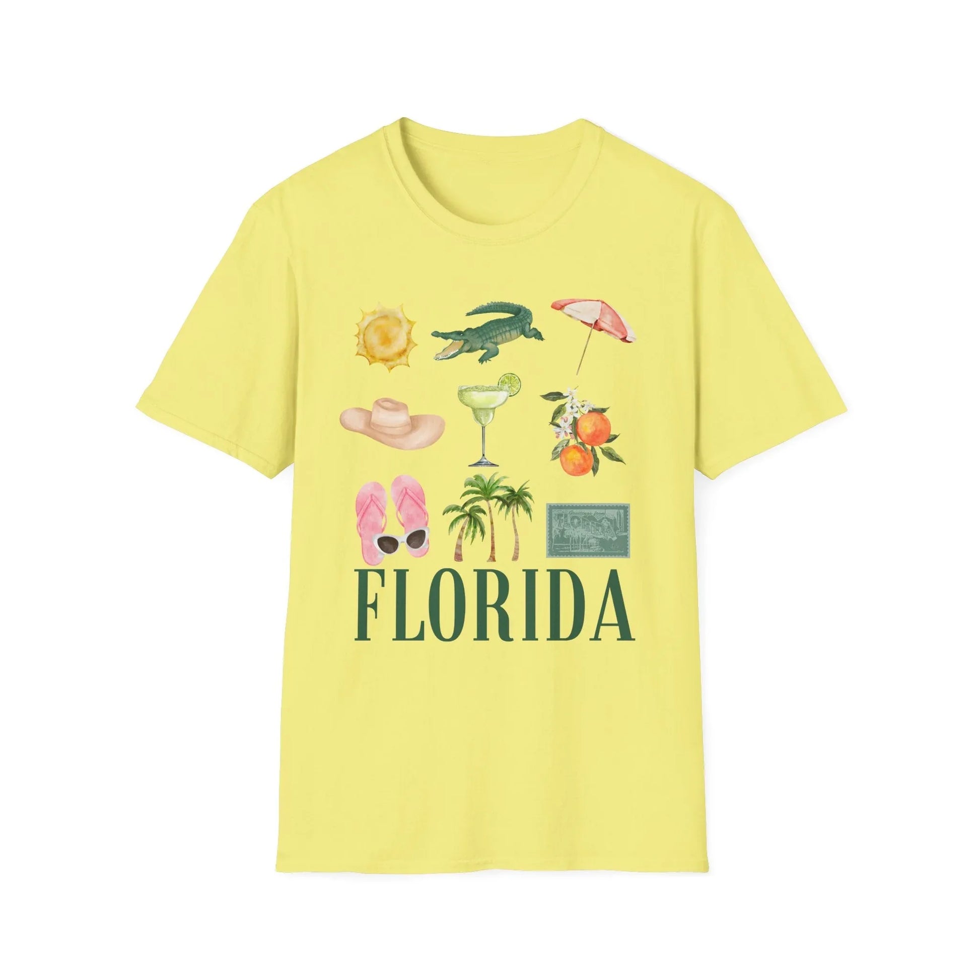 Tropical Breeze T-Shirt | Unisex - S / Cornsilk
