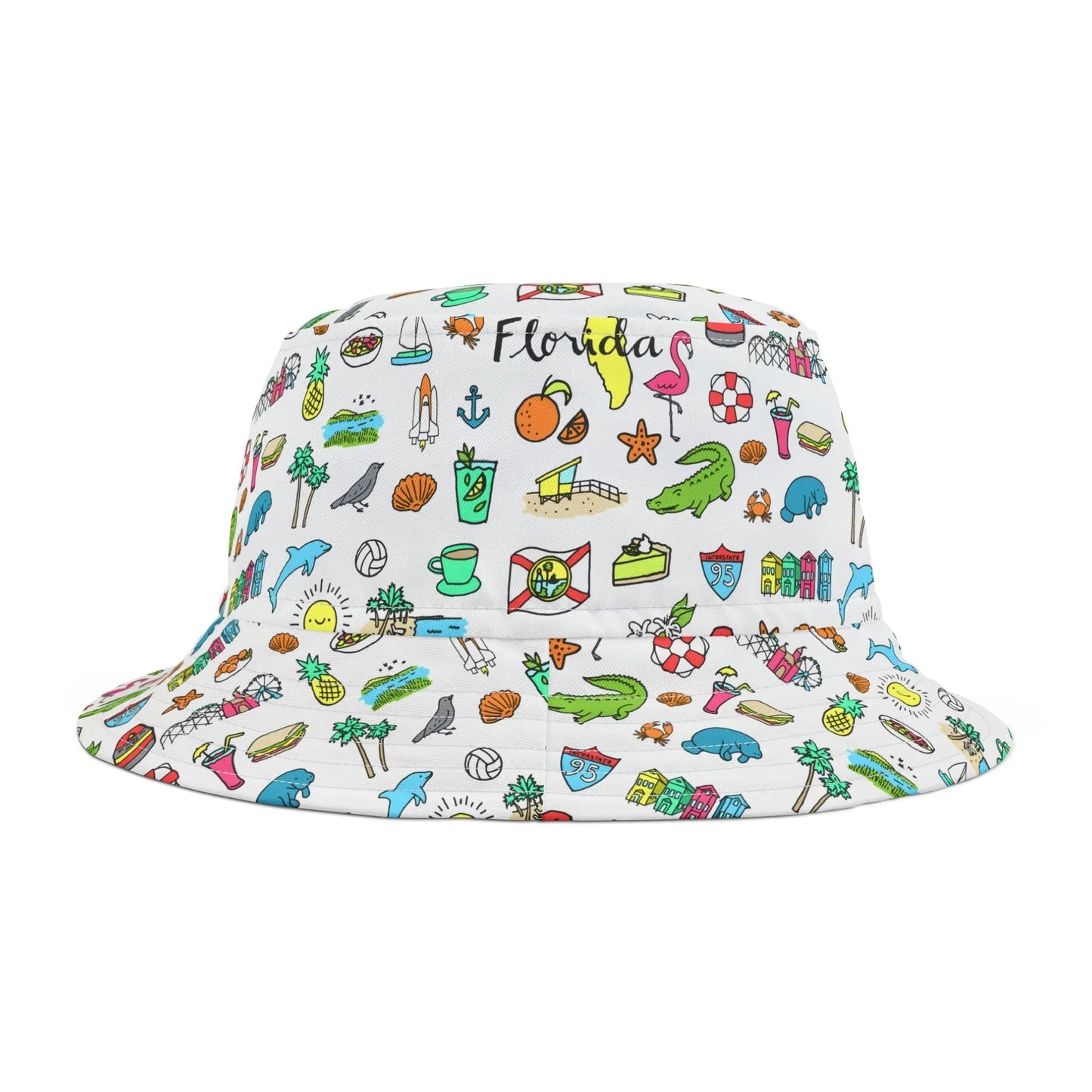 Tropicool Florida Bucket Hat - Small / White stitching - Hats