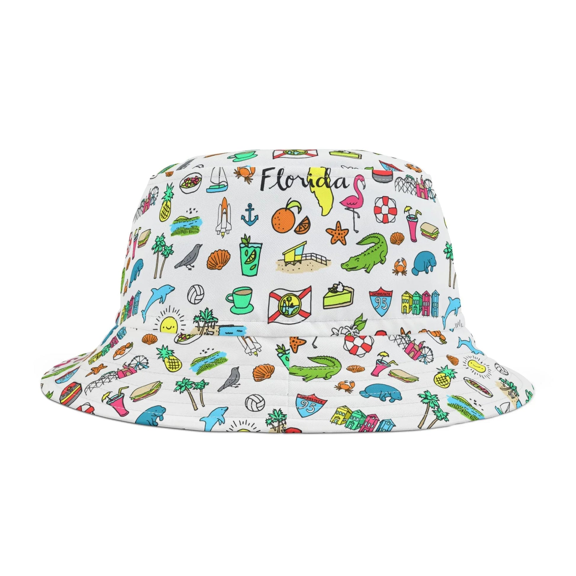 Tropicool Florida Bucket Hat - Small / White stitching - Hats