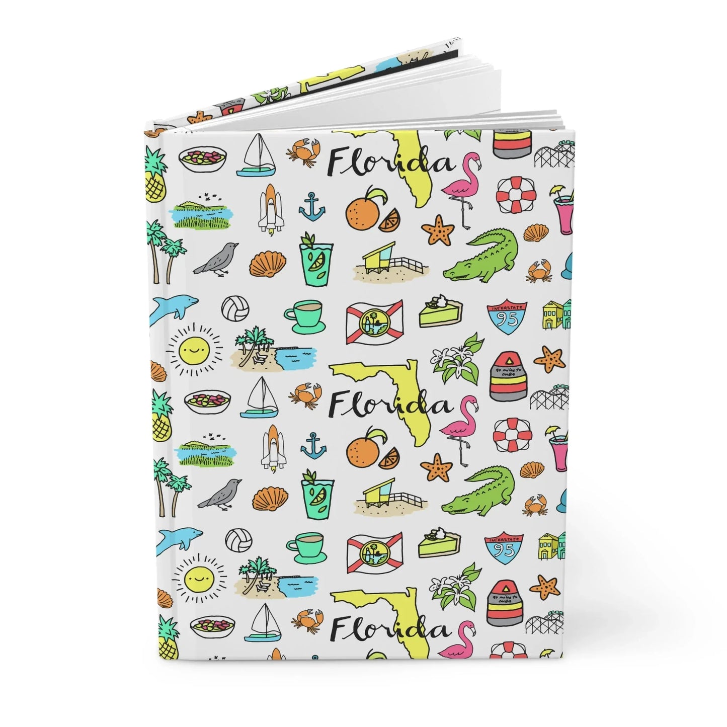 Tropicool Florida Hardcover Journal - Paper products