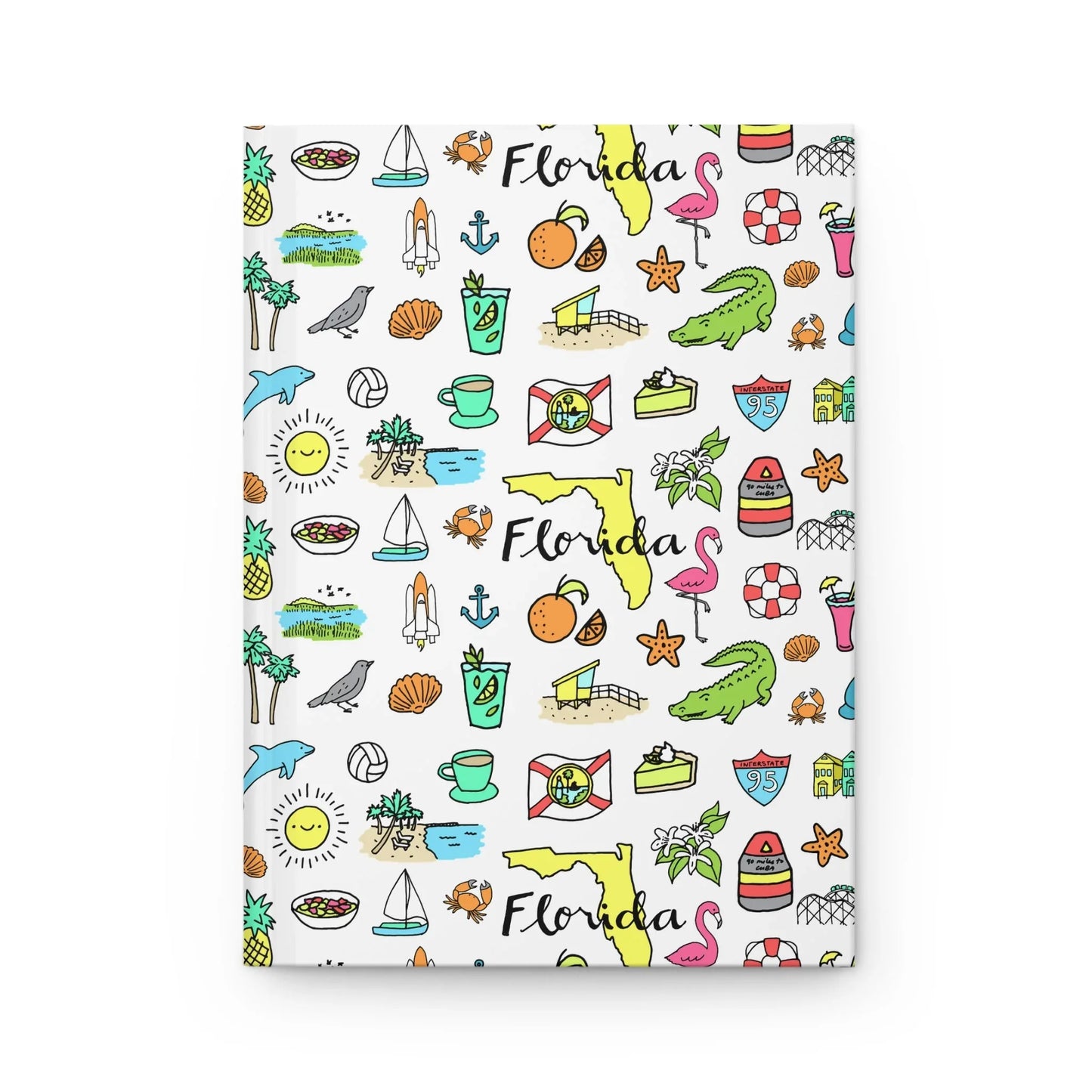 Tropicool Florida Hardcover Journal - Paper products