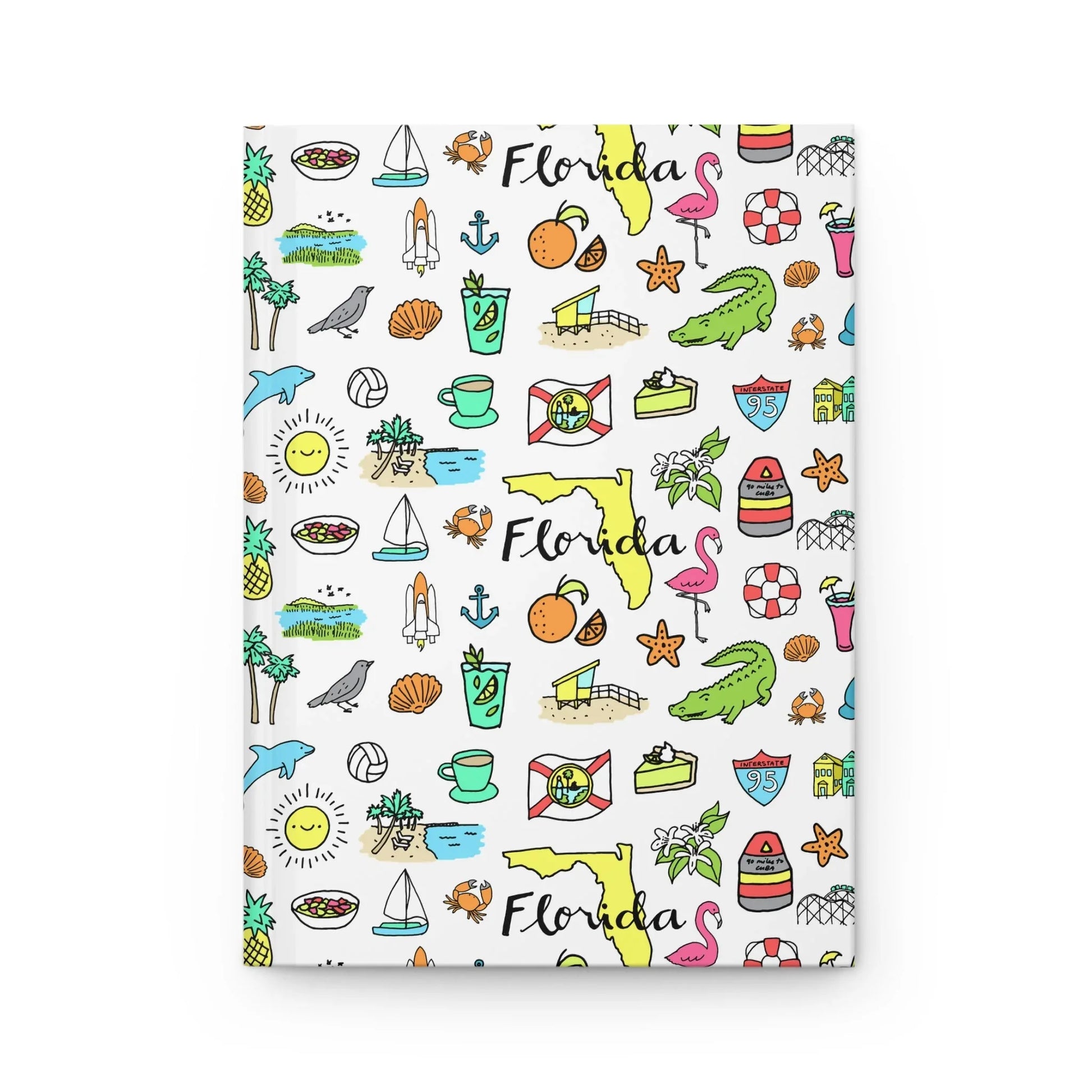 Tropicool Florida Hardcover Journal - Paper products