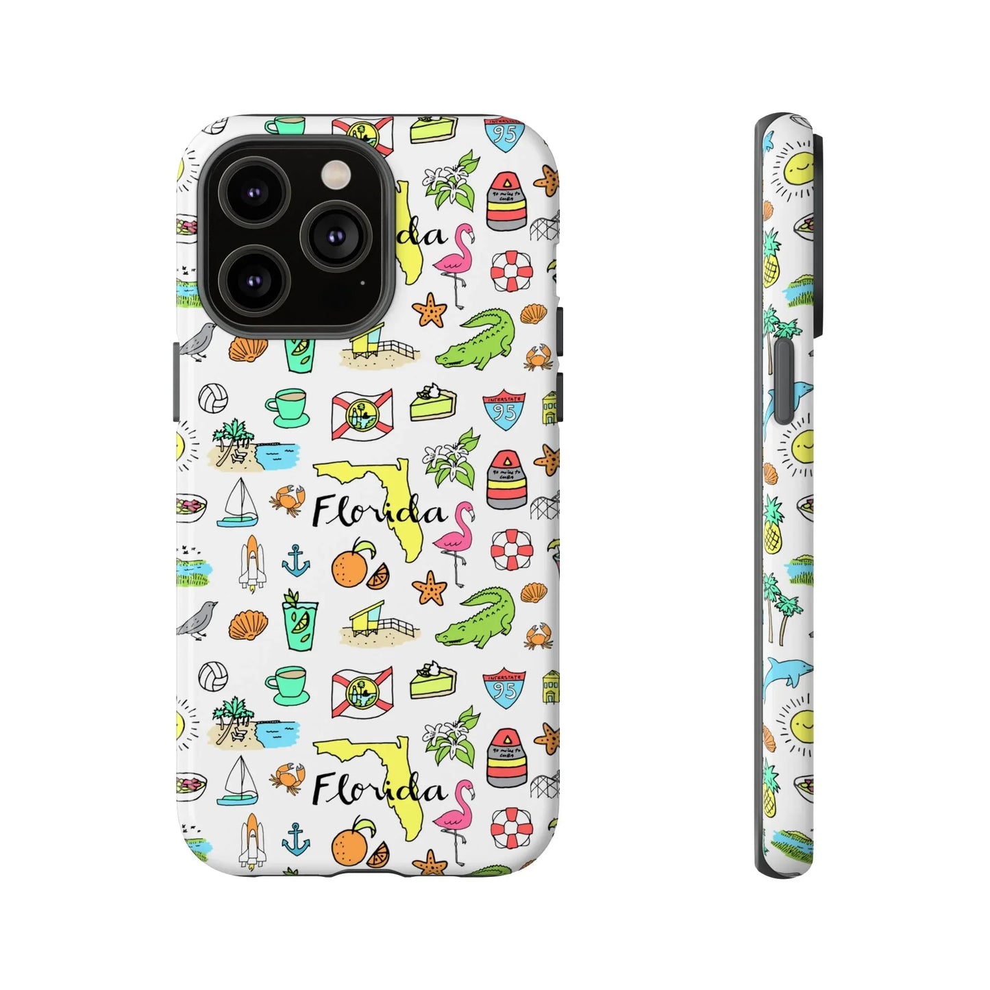 Tropicool Florida iPhone Case - 14 Pro Max / Glossy - Phone