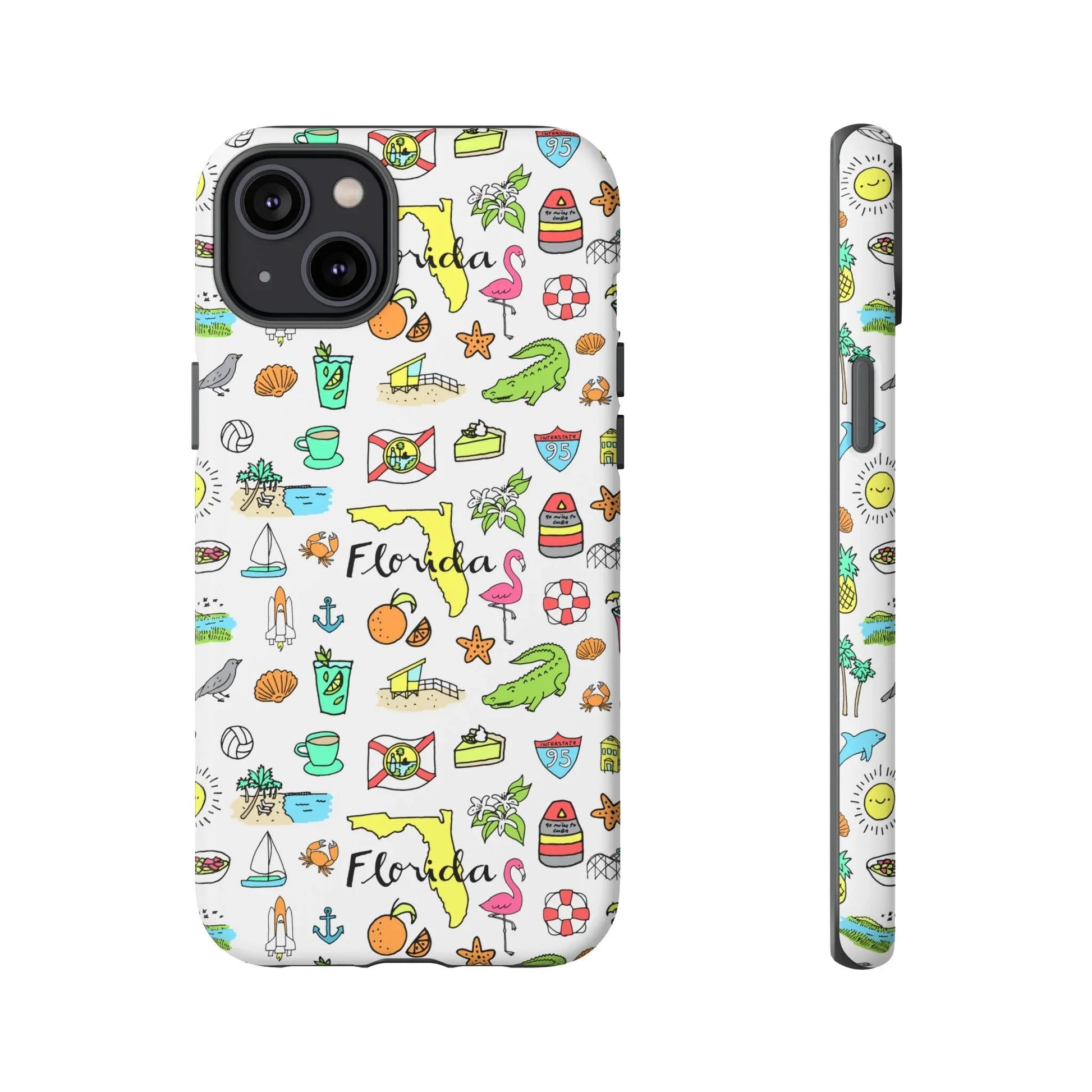 Tropicool Florida iPhone Case - 14 Plus / Matte - Phone