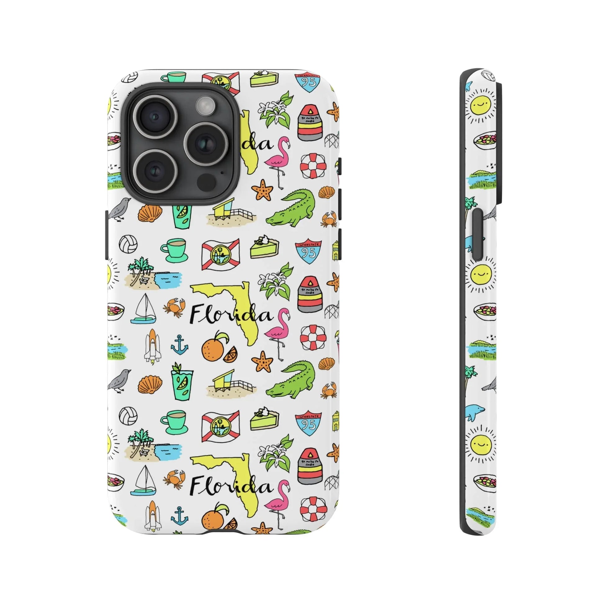 Tropicool Florida iPhone Case - 15 Pro Max / Glossy - Phone