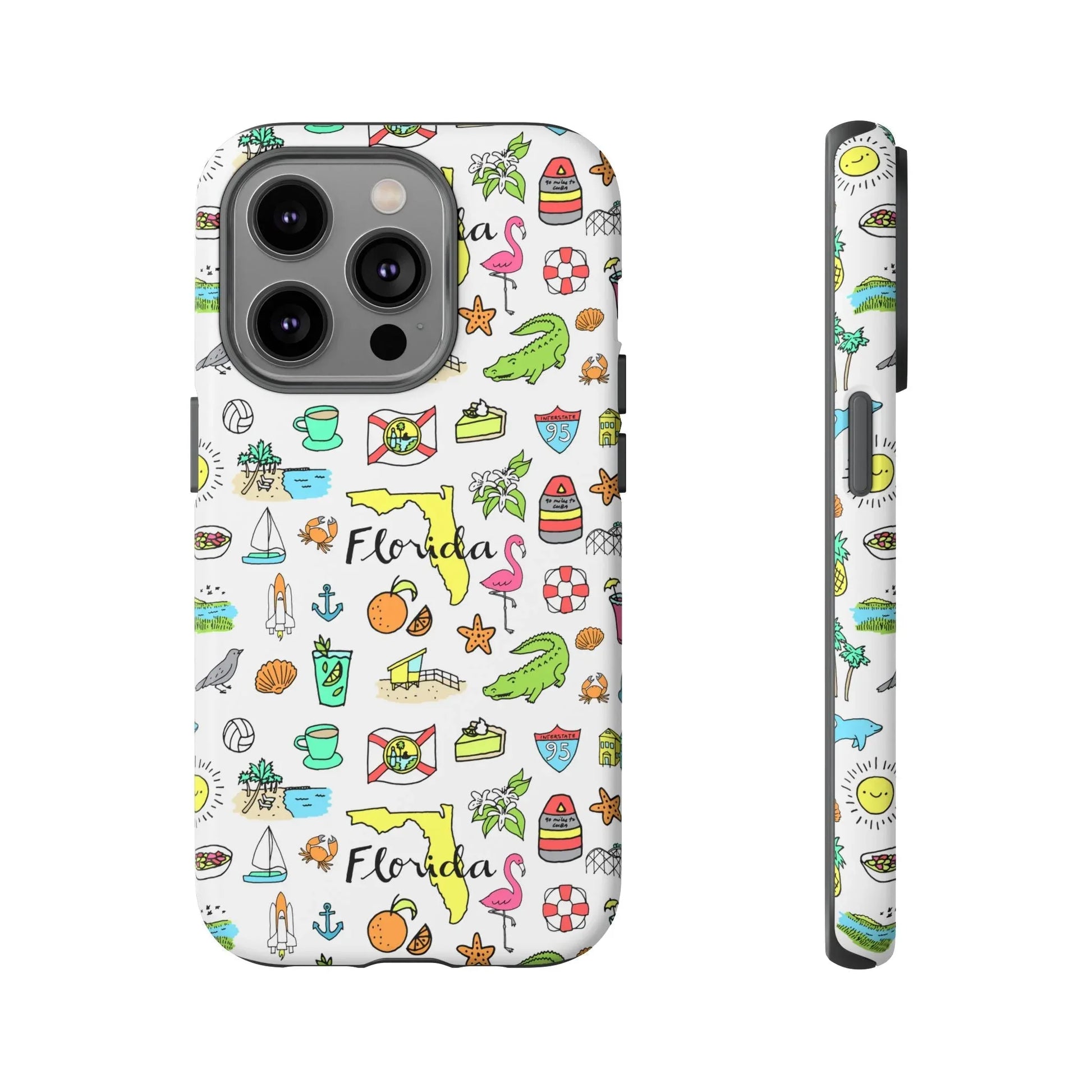 Tropicool Florida iPhone Case - 14 Pro / Matte - Phone