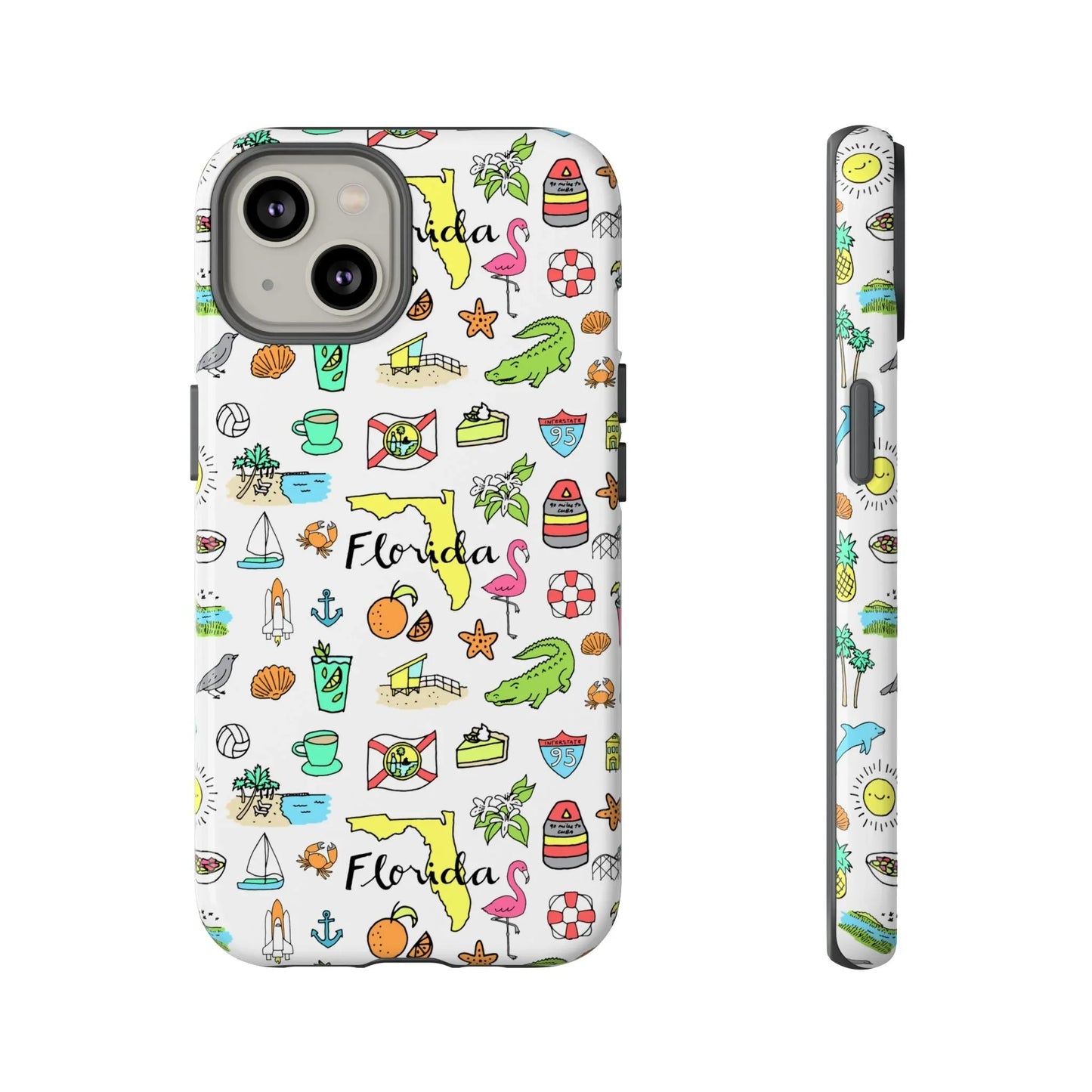 Tropicool Florida iPhone Case - 14 / Glossy - Phone
