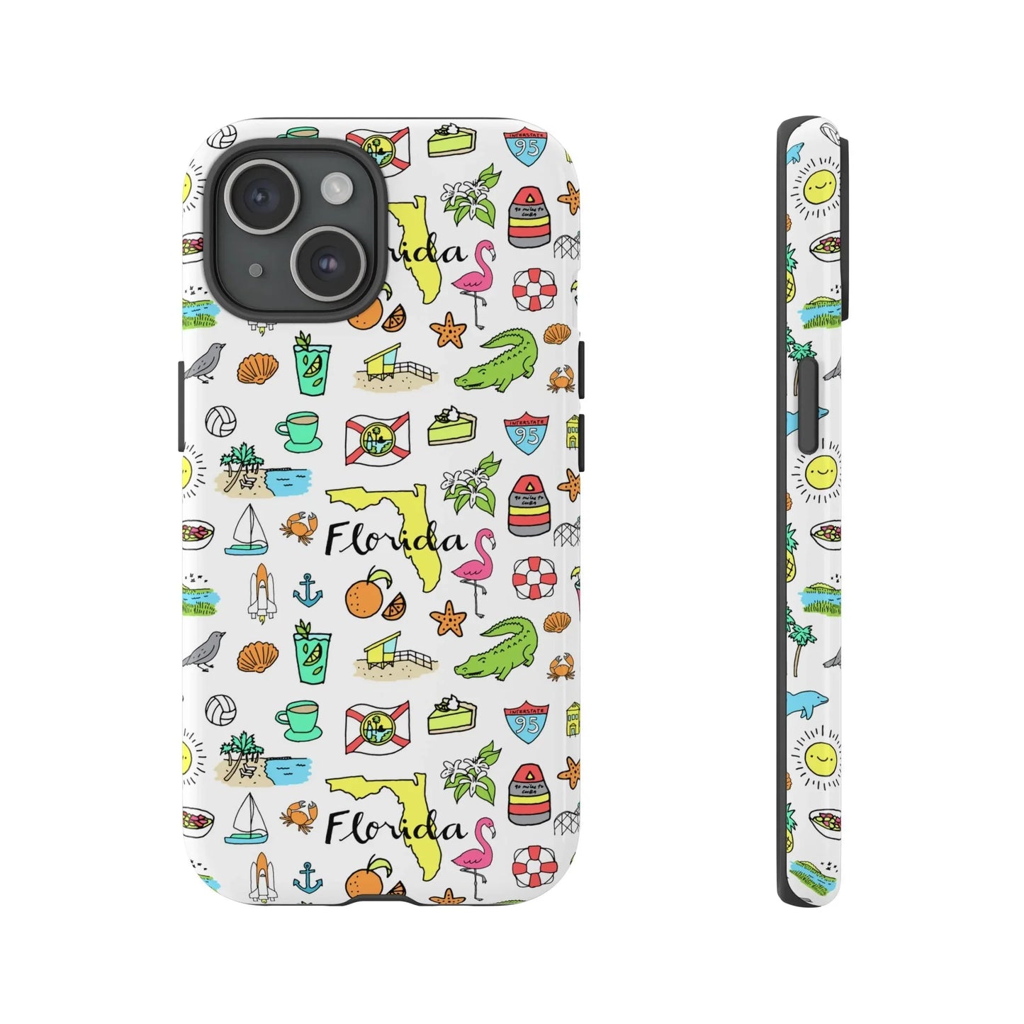 Tropicool Florida iPhone Case - 15 / Glossy - Phone