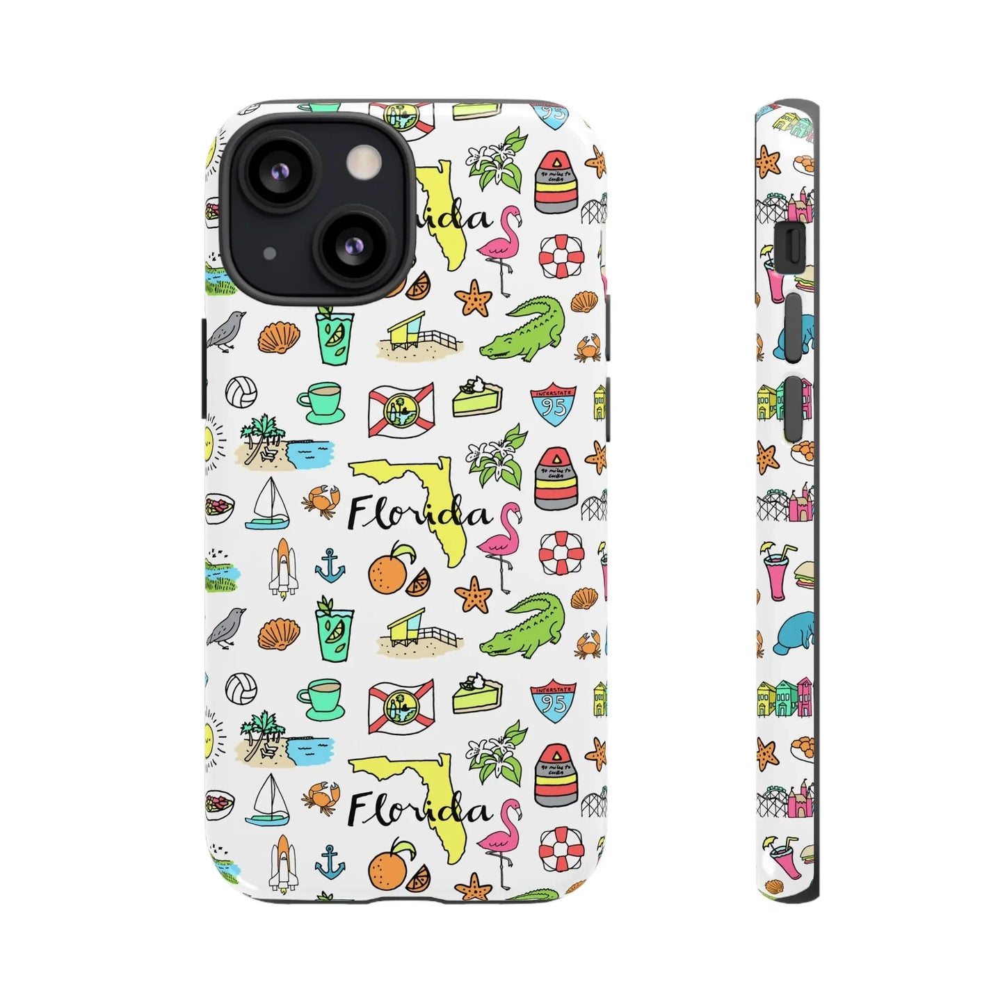 Tropicool Florida iPhone Case - 13 Mini / Glossy - Phone