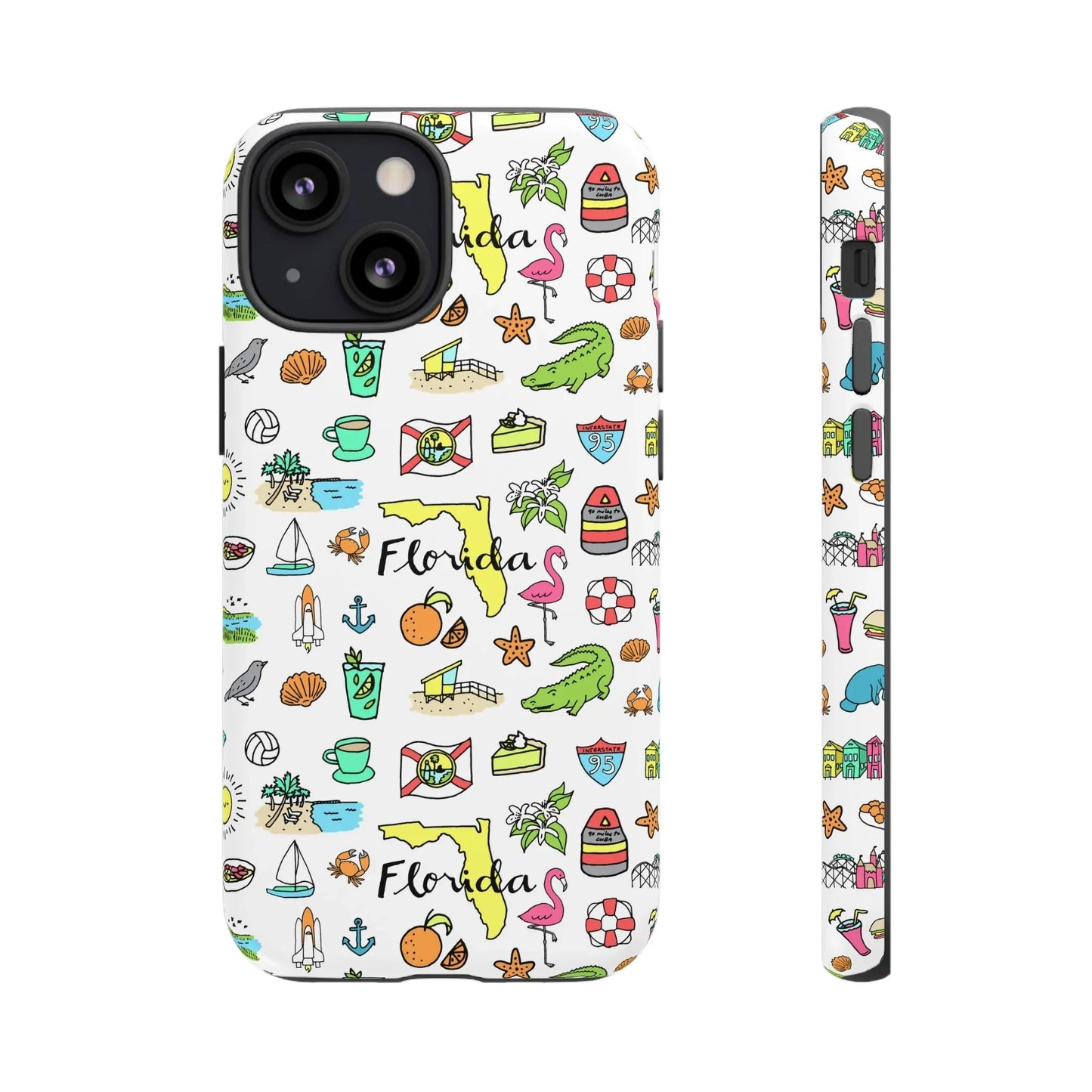 Tropicool Florida iPhone Case - 13 Mini / Matte - Phone
