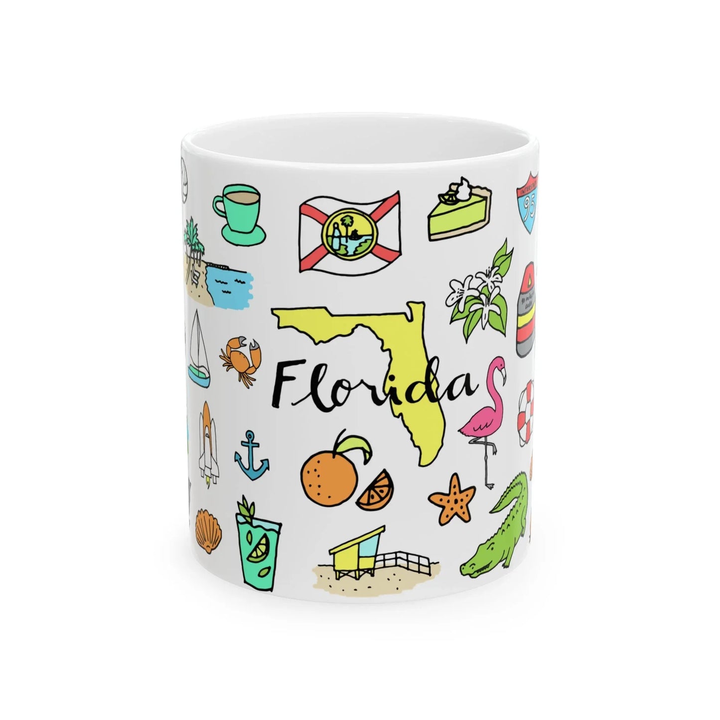 Tropicool Florida Mug - 11oz