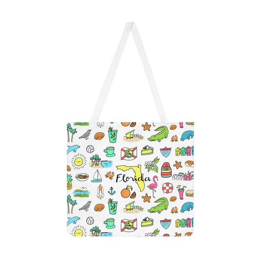 Tropicool Florida Tote Bag - One size / White - Bags