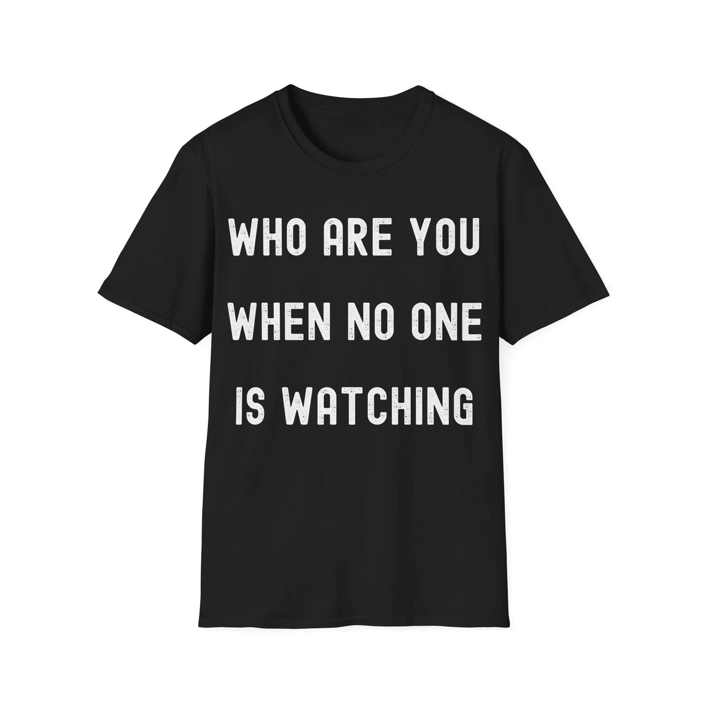 True Self No Audience | black | Unisex - Black / S - T-Shirt