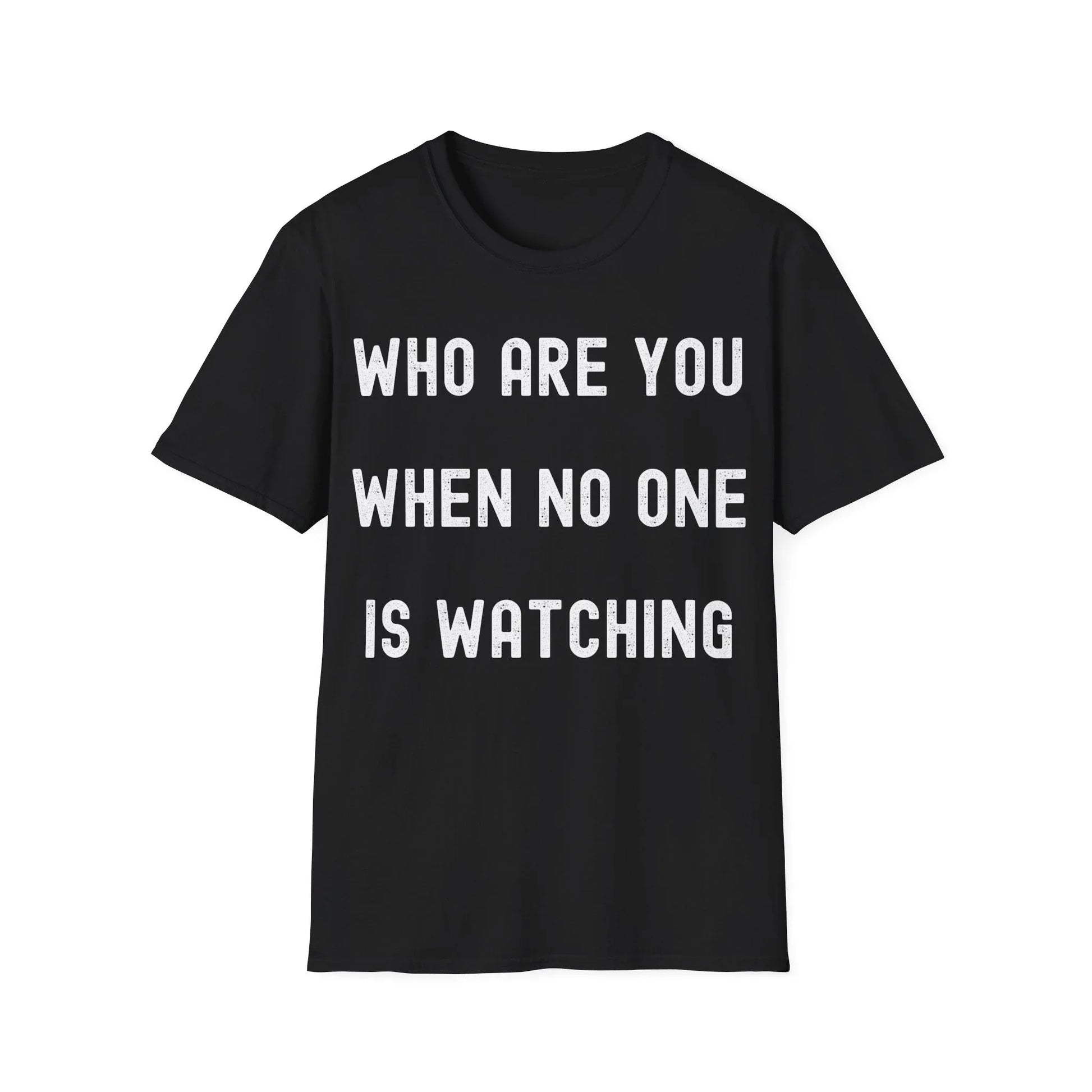 True Self No Audience | black | Unisex - Black / S - T-Shirt