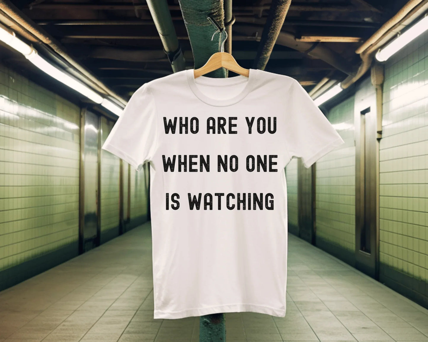 True Self No Audience | white | Unisex - T-Shirt