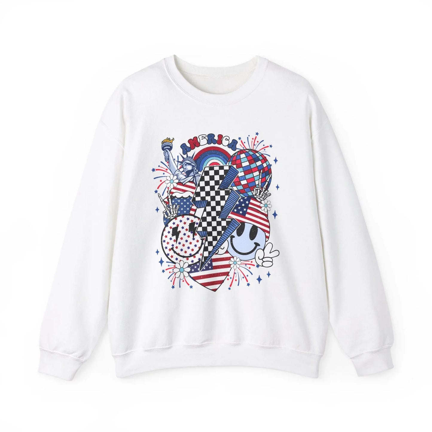 United Spirit Sweatshirt | Unisex - White / S