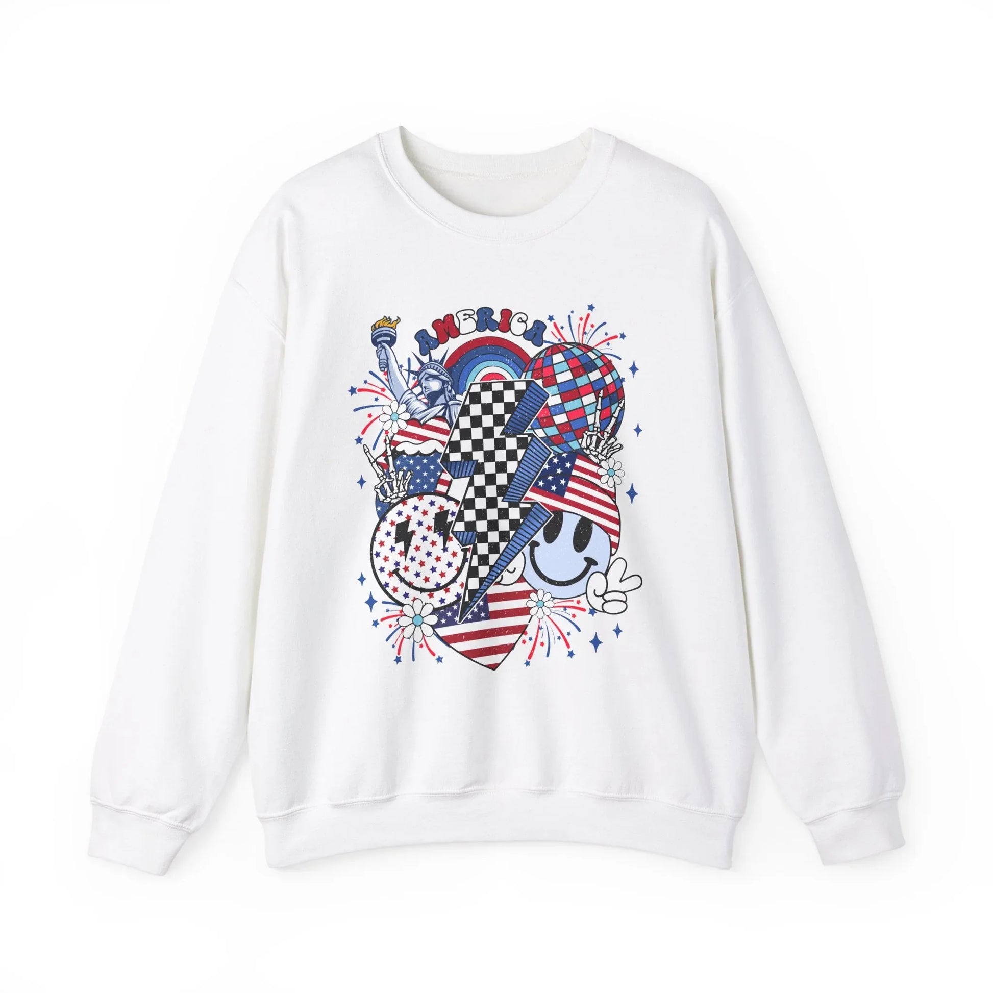 United Spirit Sweatshirt | Unisex - White / S