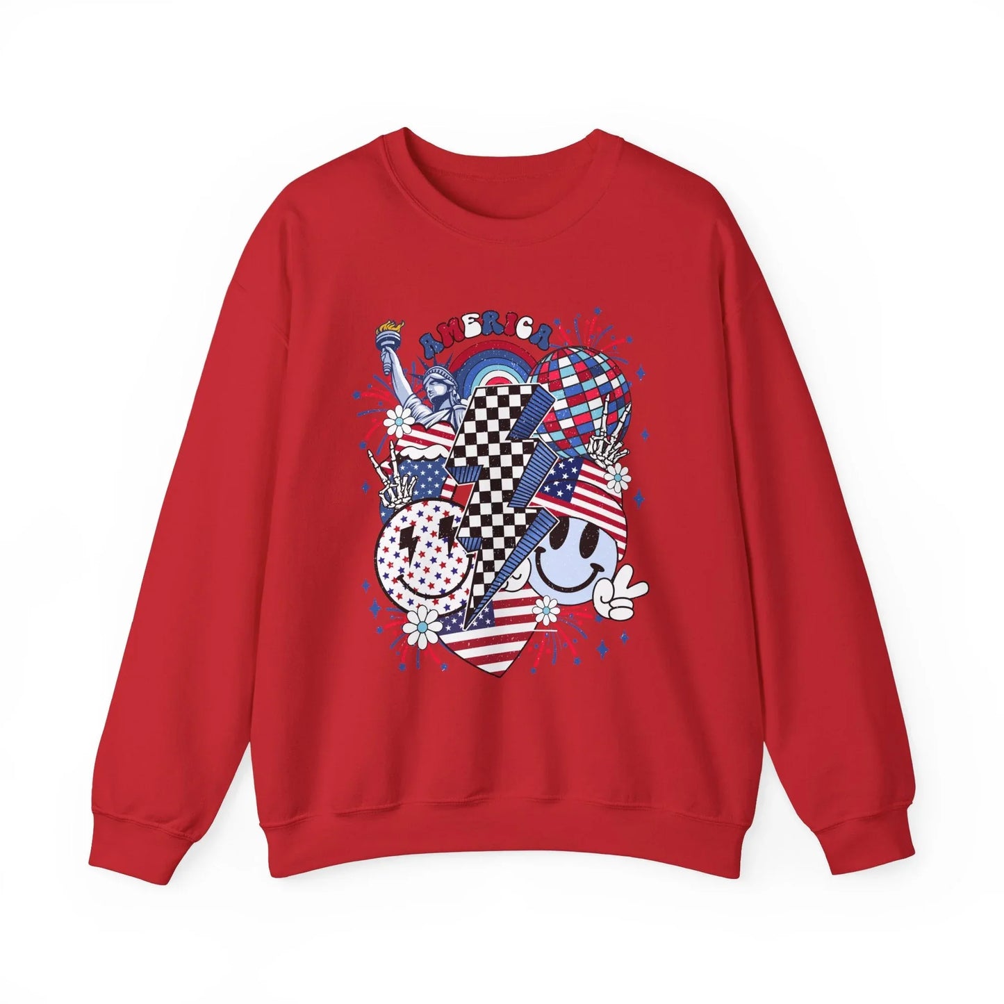 United Spirit Sweatshirt | Unisex - Red / S