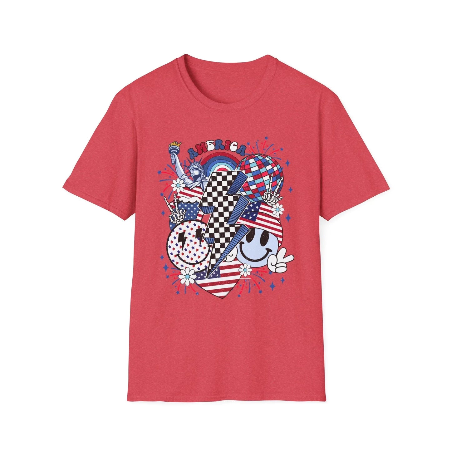 United Spirit T-Shirt | Unisex - S / Heather Red