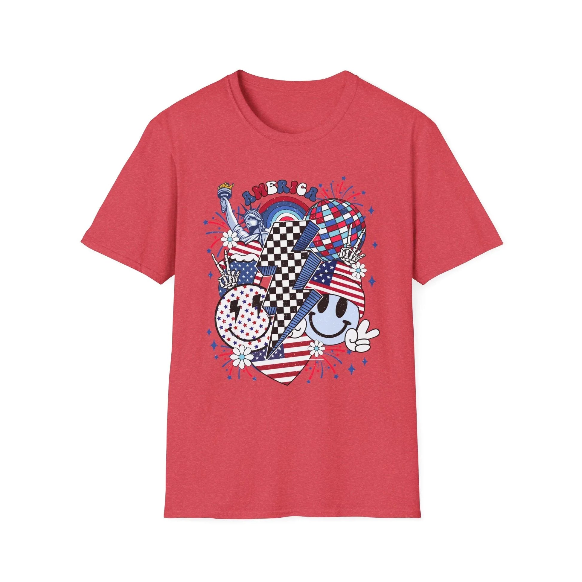 United Spirit T-Shirt | Unisex - S / Heather Red