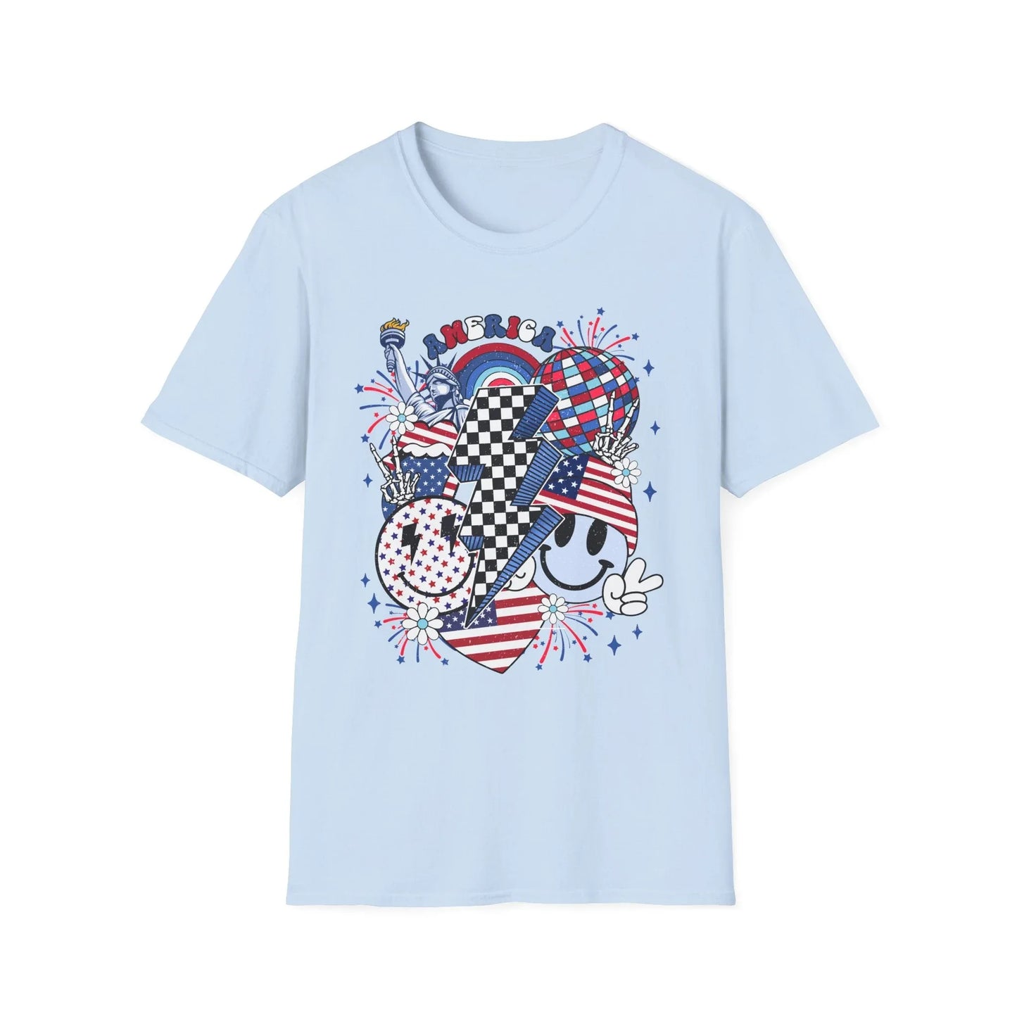 United Spirit T-Shirt | Unisex - S / Light Blue