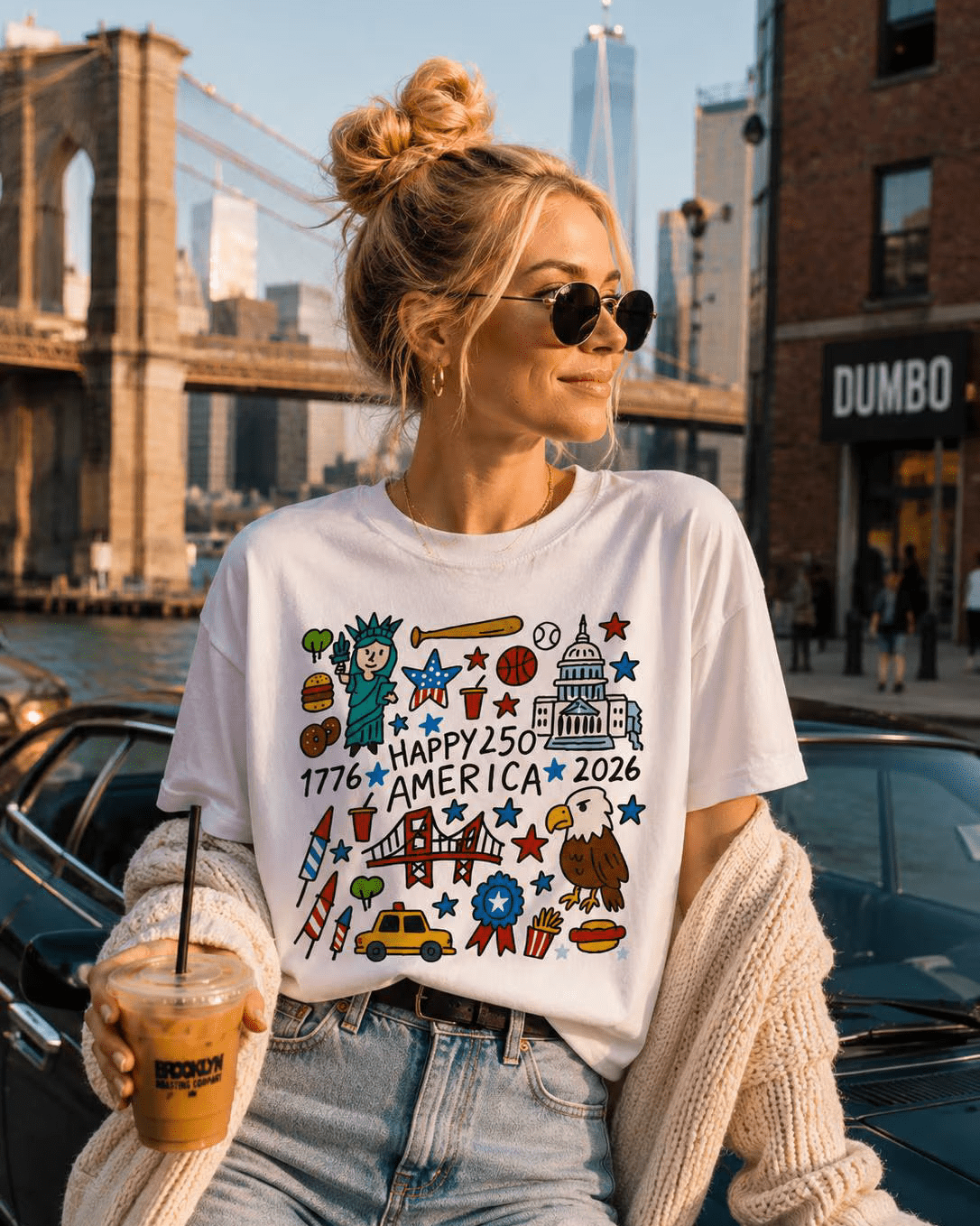 USA 250th Anniversary 2026 T-Shirt – RELLE Fashion & Lifestyle – Product Image