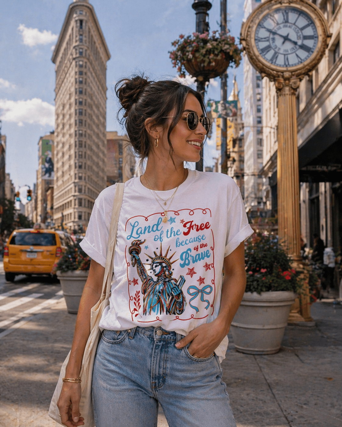USA Patriotic T-Shirt – RELLE Fashion & Lifestyle – Product Image