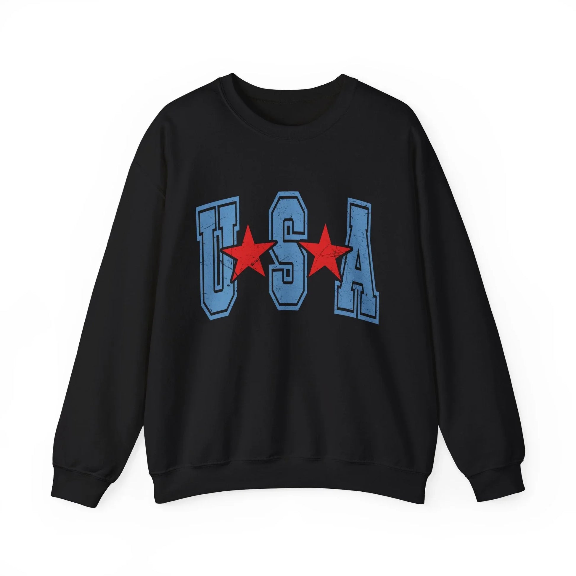 USA Signature Sweatshirt | Unisex - Black / S