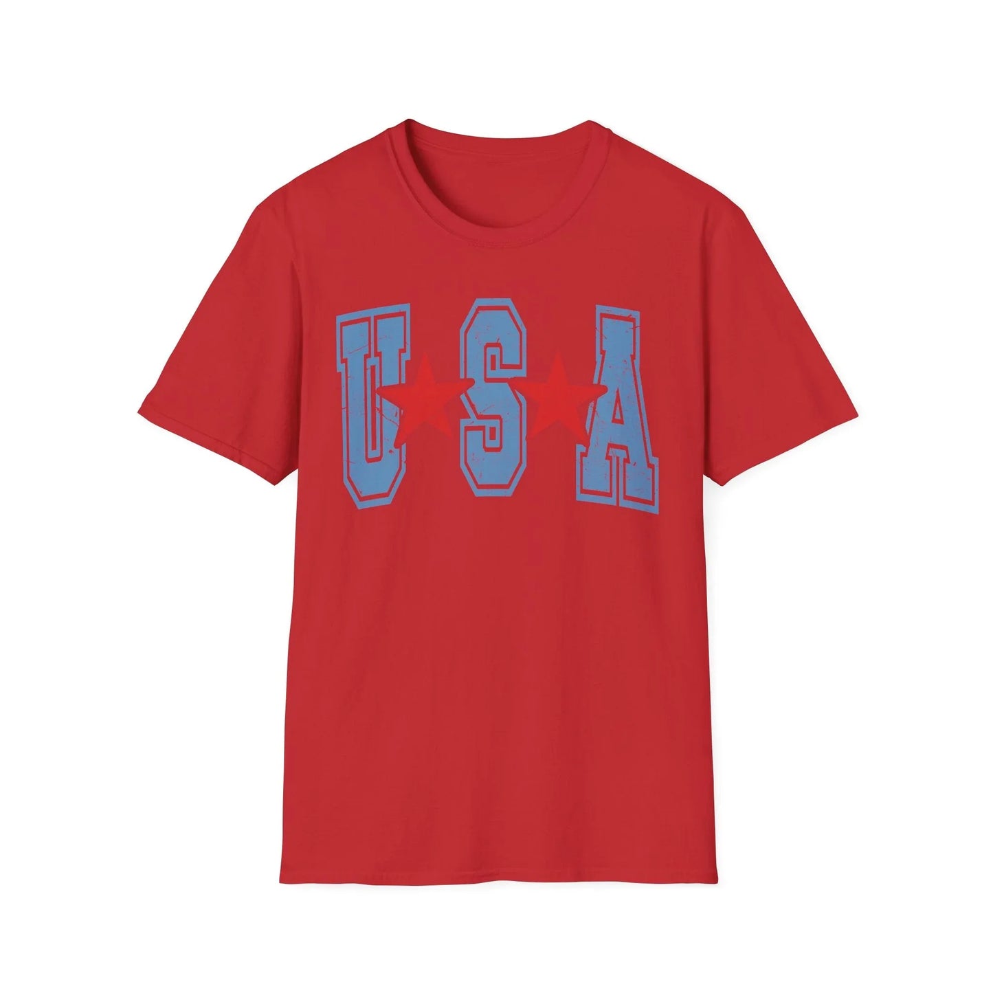 USA Signature T-Shirt | Unisex - XS / Red