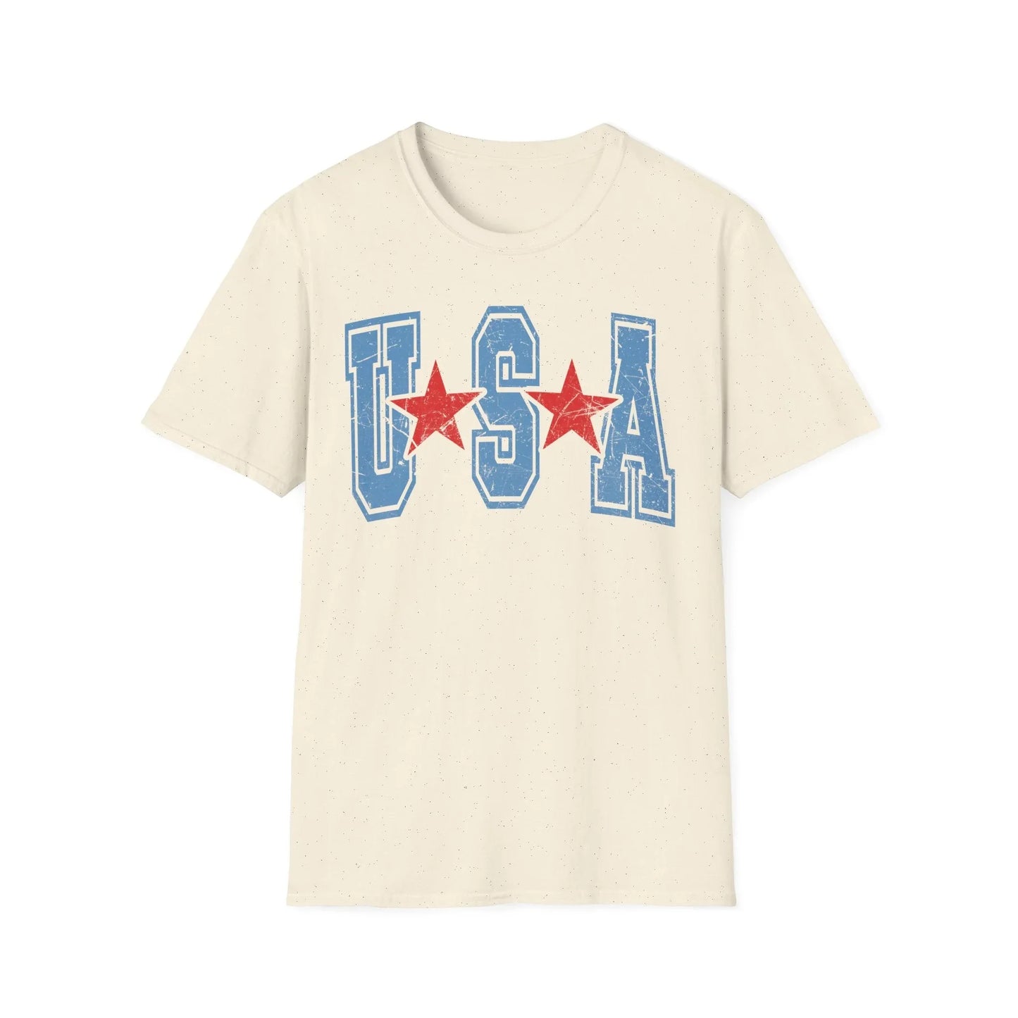USA Signature T-Shirt | Unisex - S / Natural