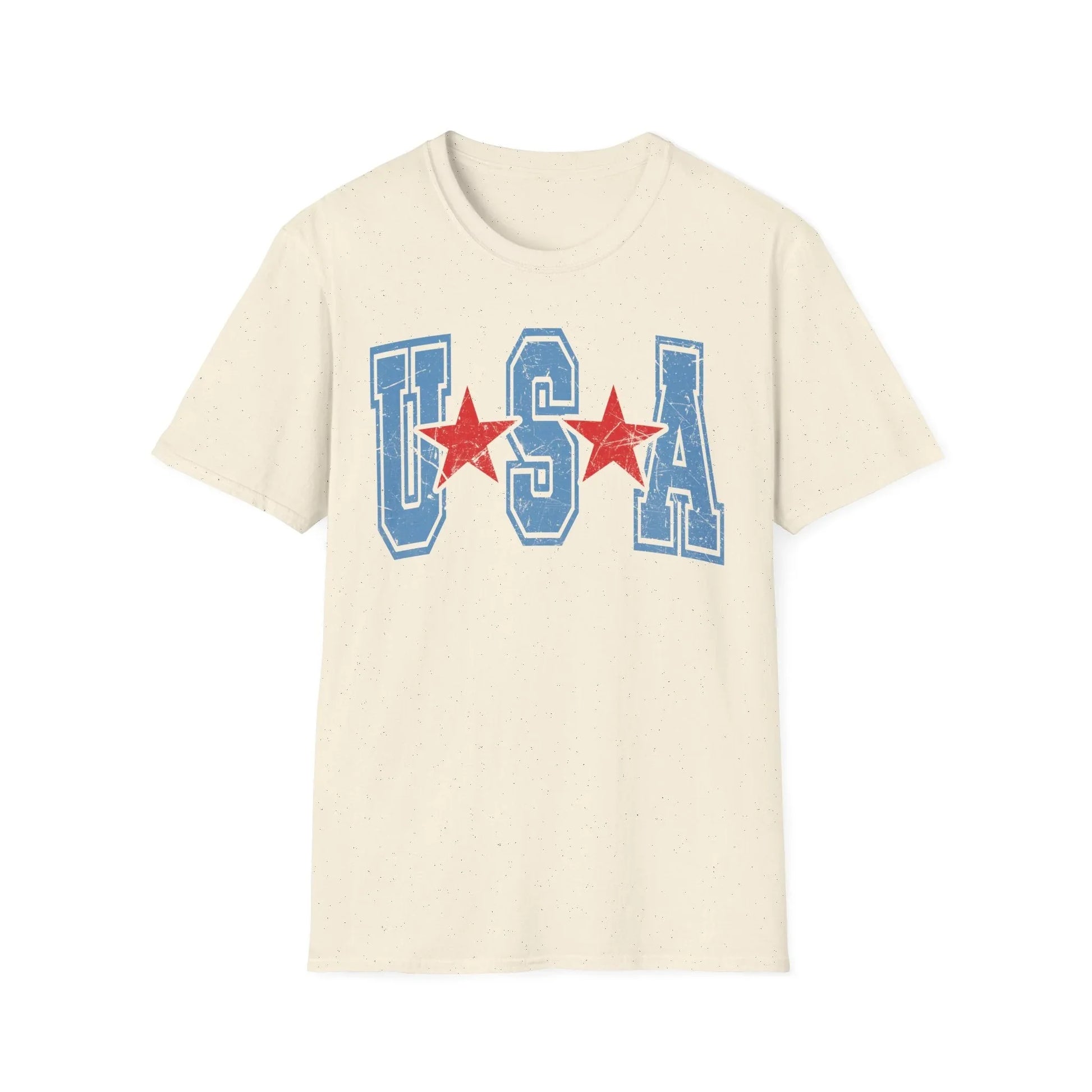 USA Signature T-Shirt | Unisex - S / Natural