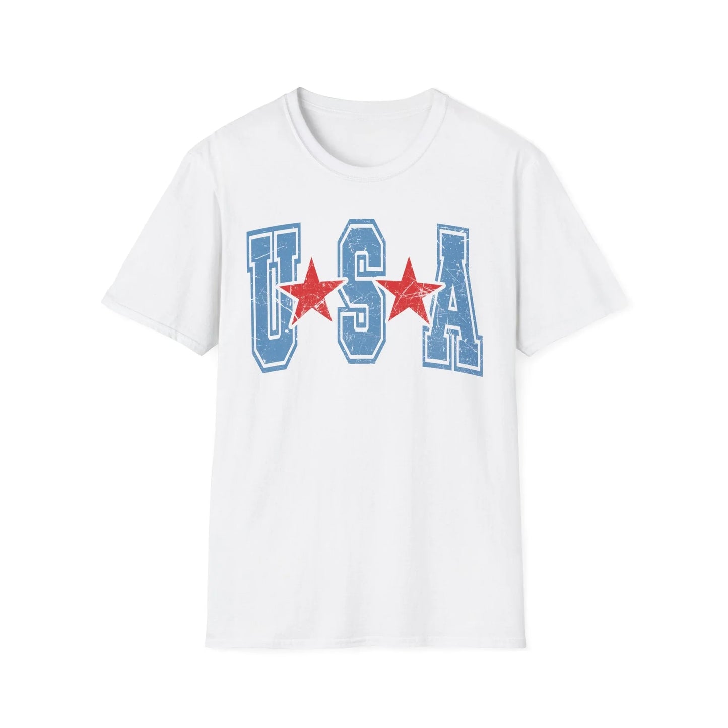 USA Signature T-Shirt | Unisex - XS / White